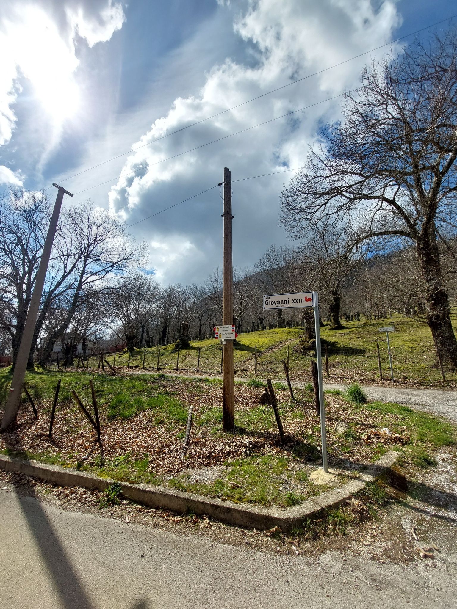 Segnaletica Via Francigena