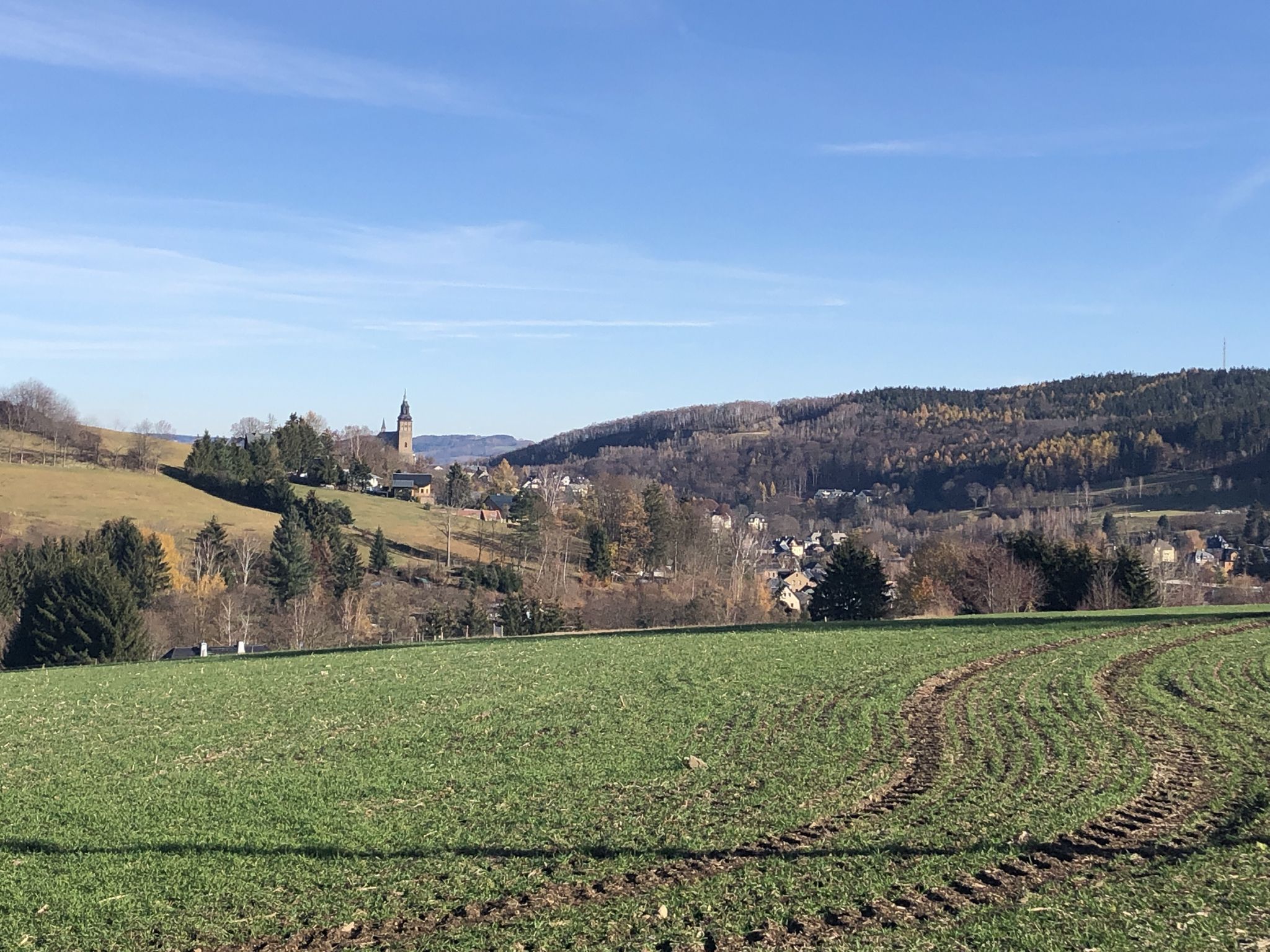 Aussicht auf Schneeberg