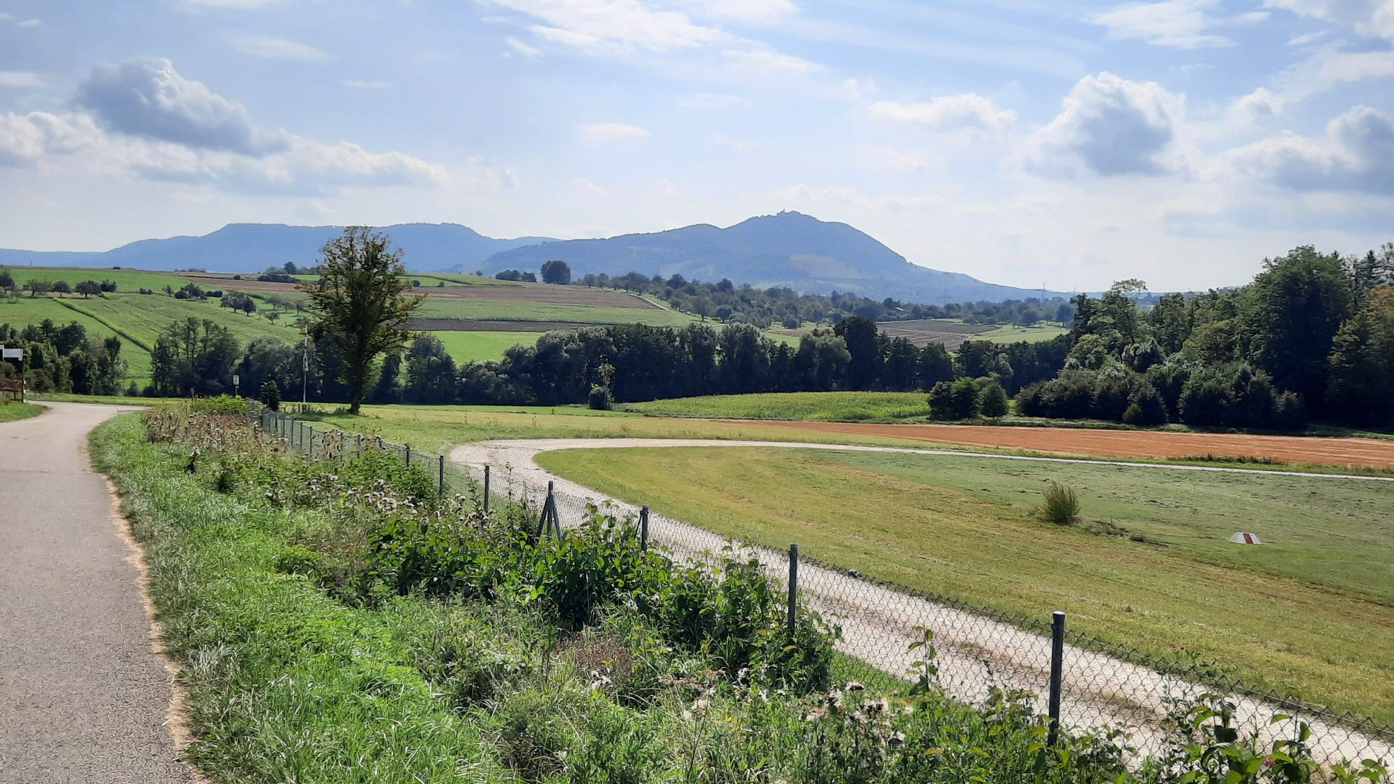 erster Blick auf die Alb