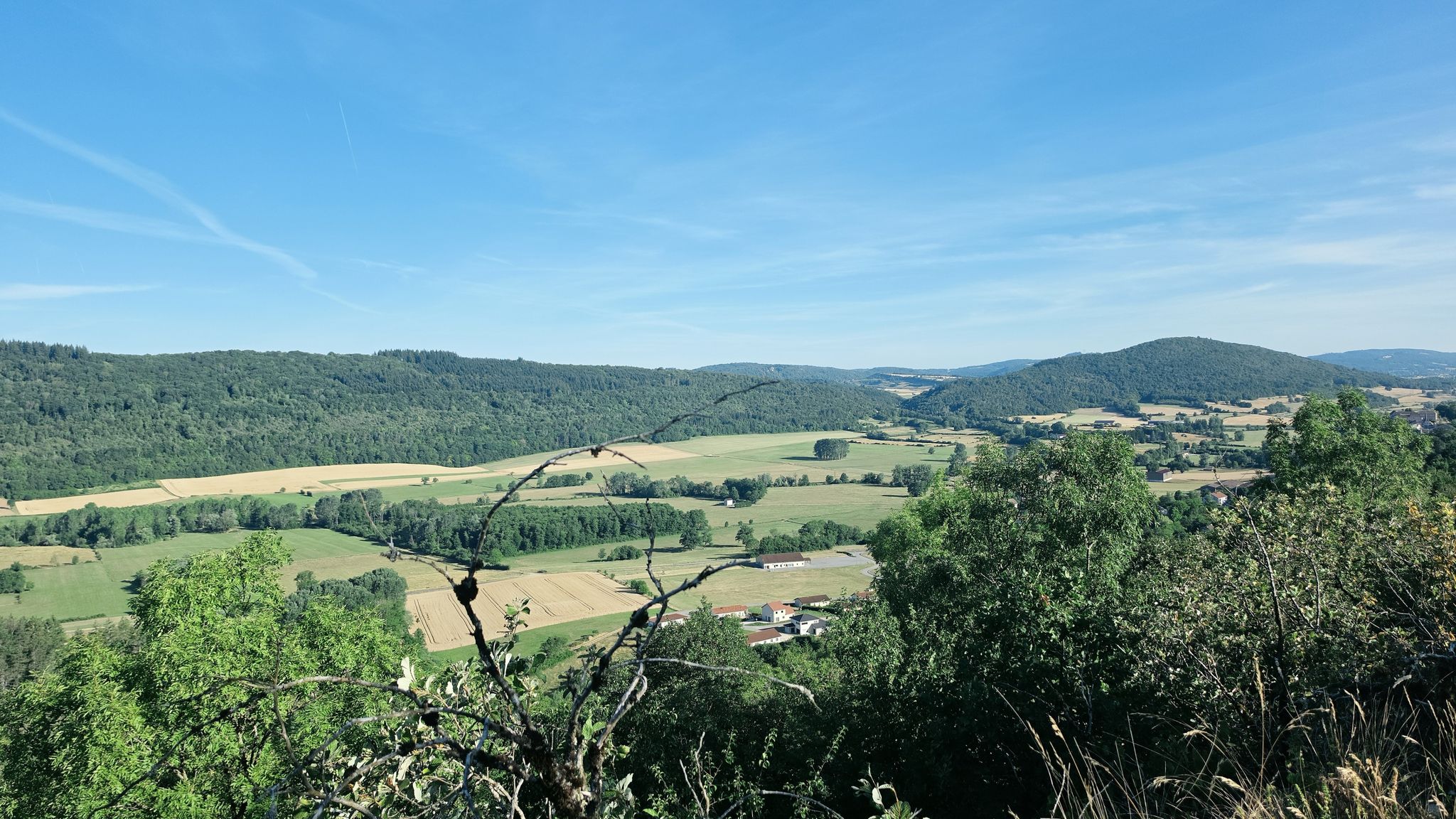 vue de la falaise 