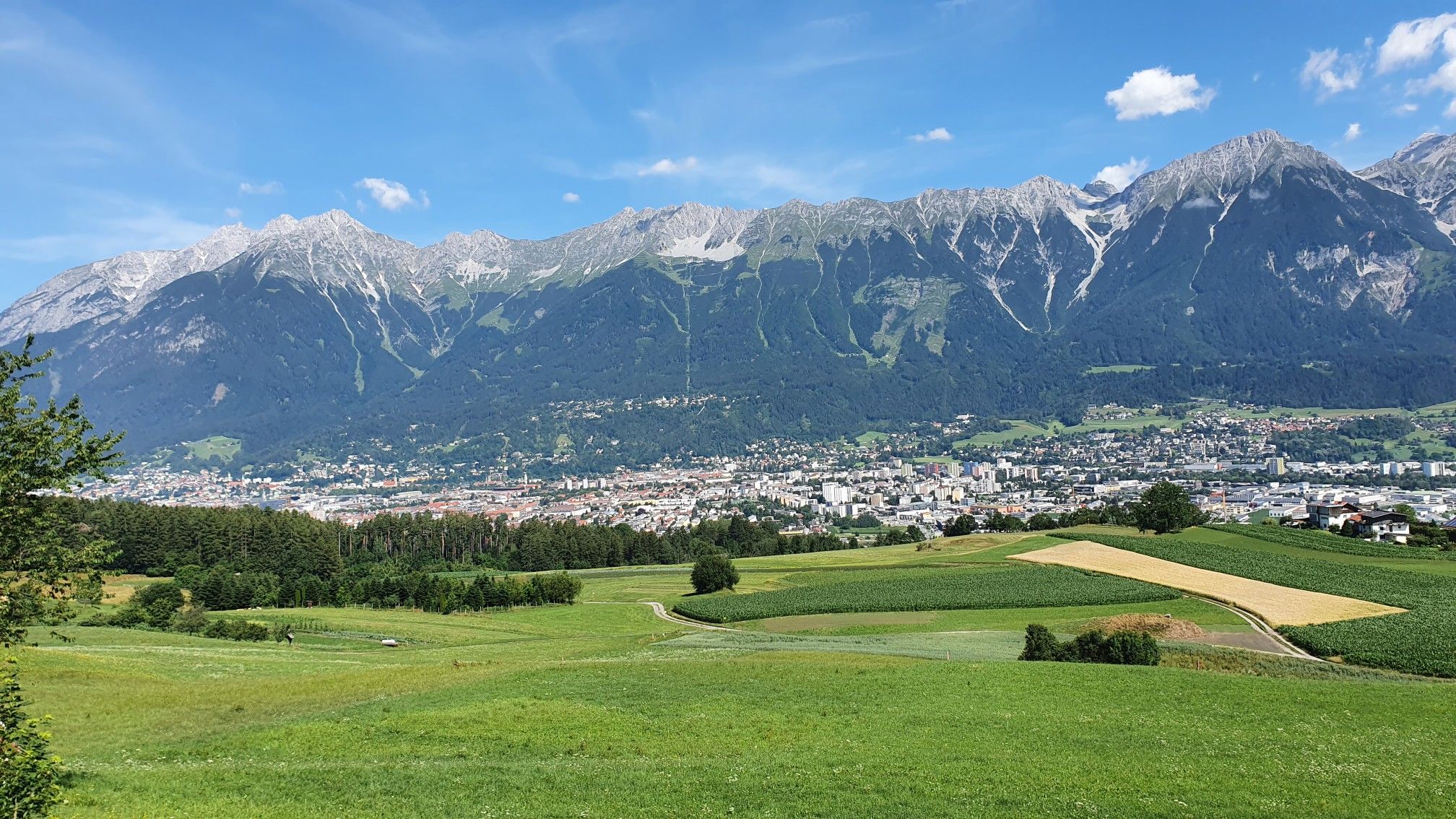 Blick auf Insbruck