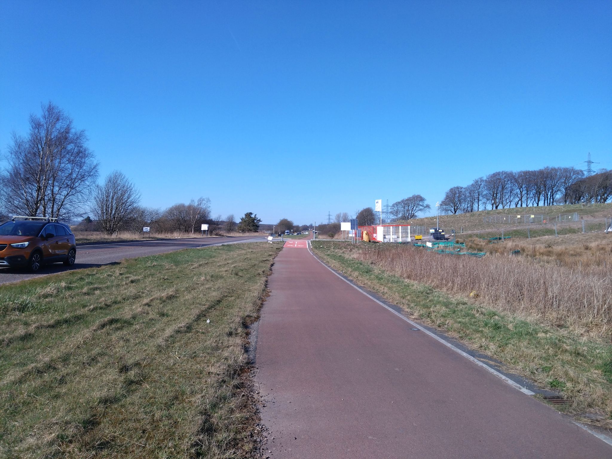 Lovely paths on NCN74 south of Lesmahagow