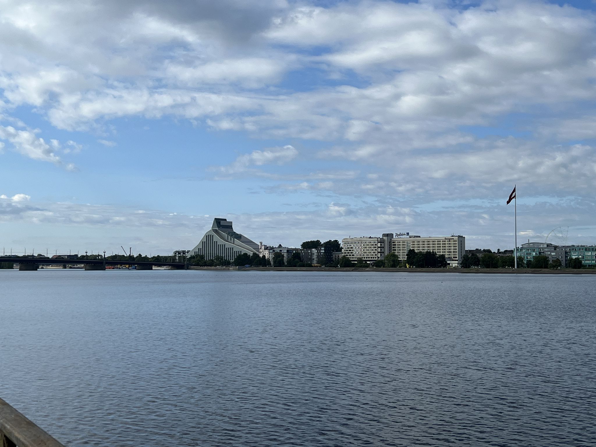 Blick auf die Nationalbibliothek