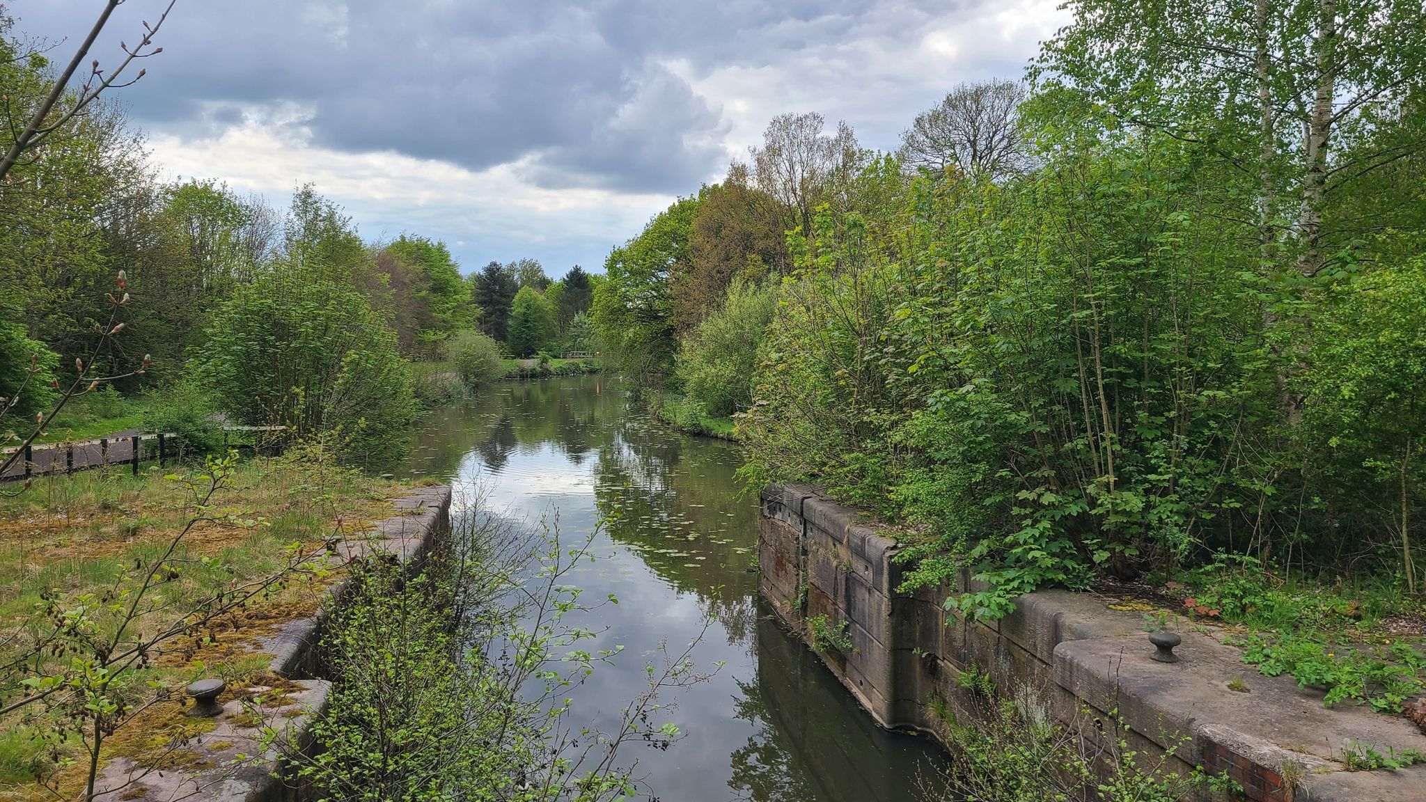 View from Bewsey Lock