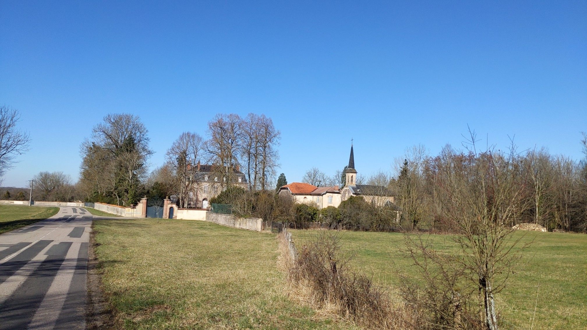 château de Chazelles sur Albe