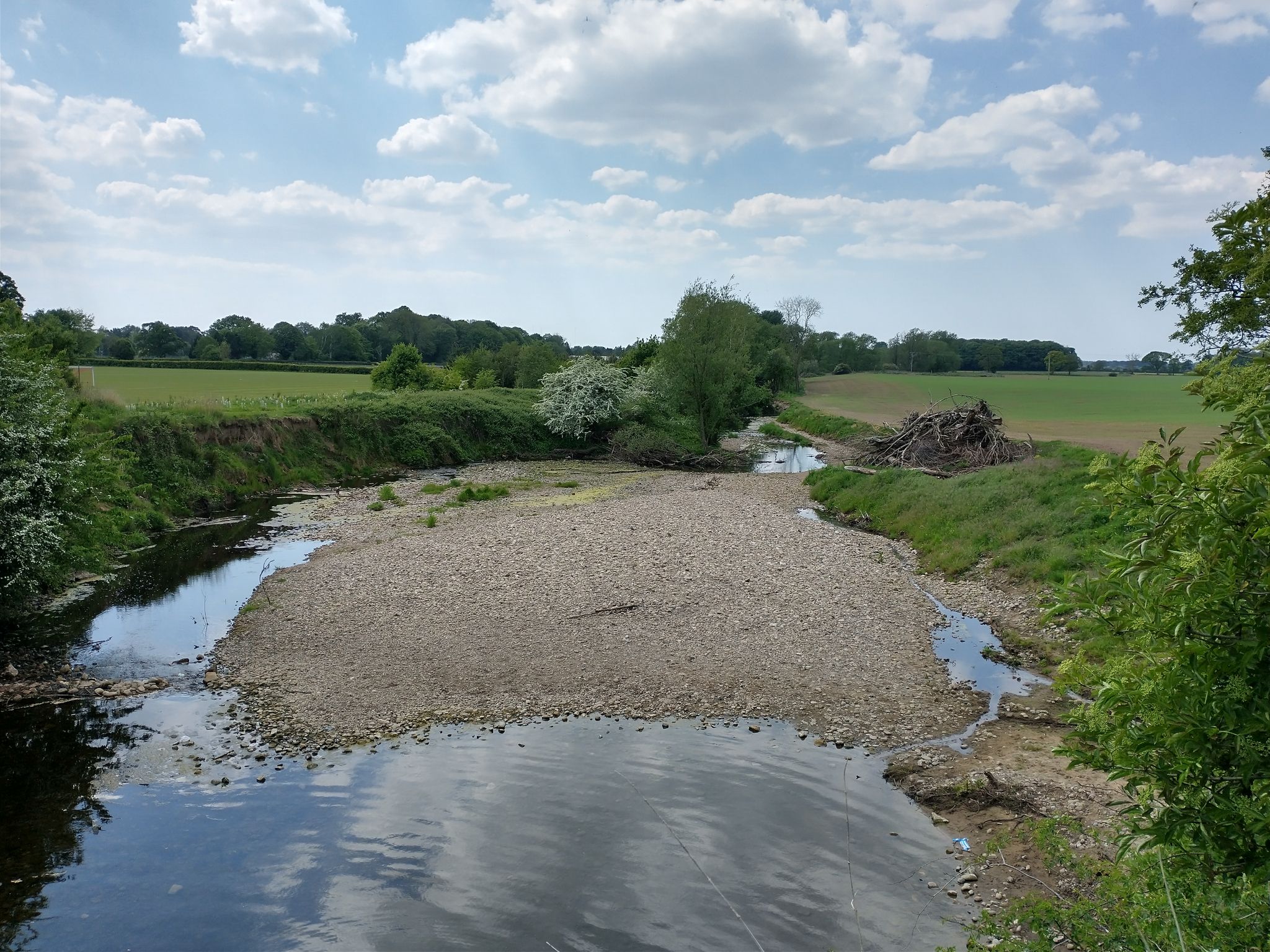 View of the River Brock from the Brock Aqueduct