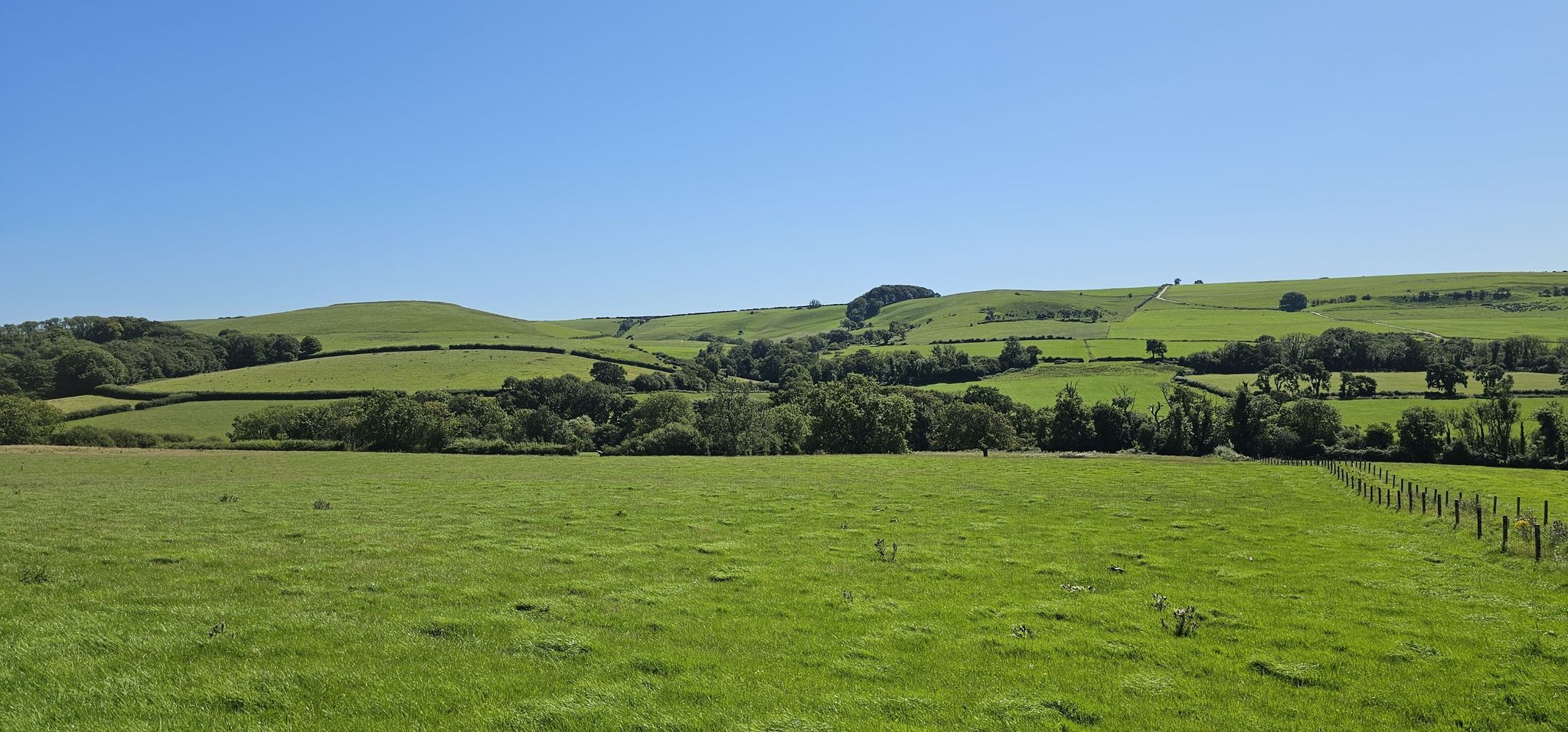 Blick in die Landschaft
