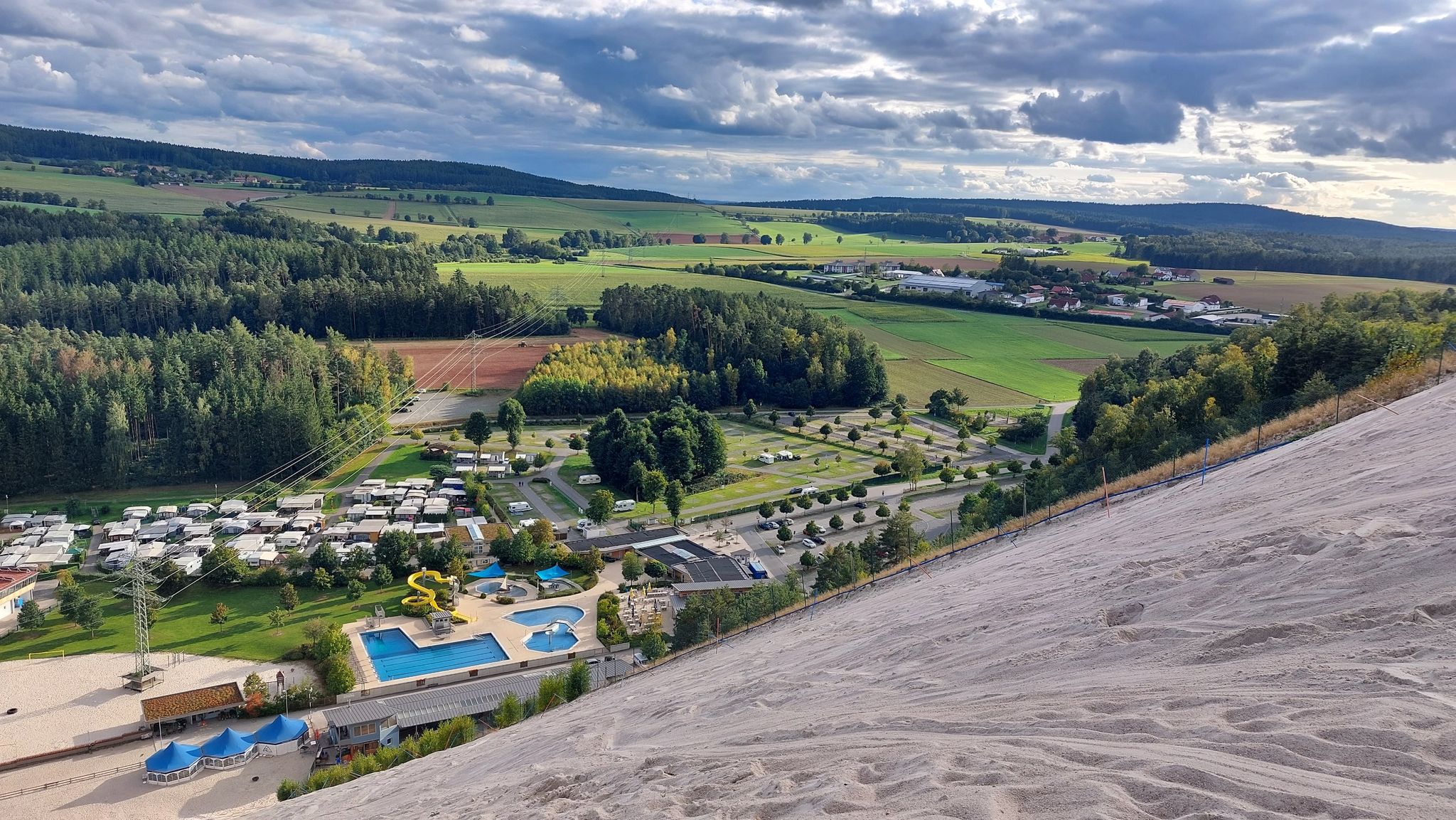 Blick vom Monte Kaolino