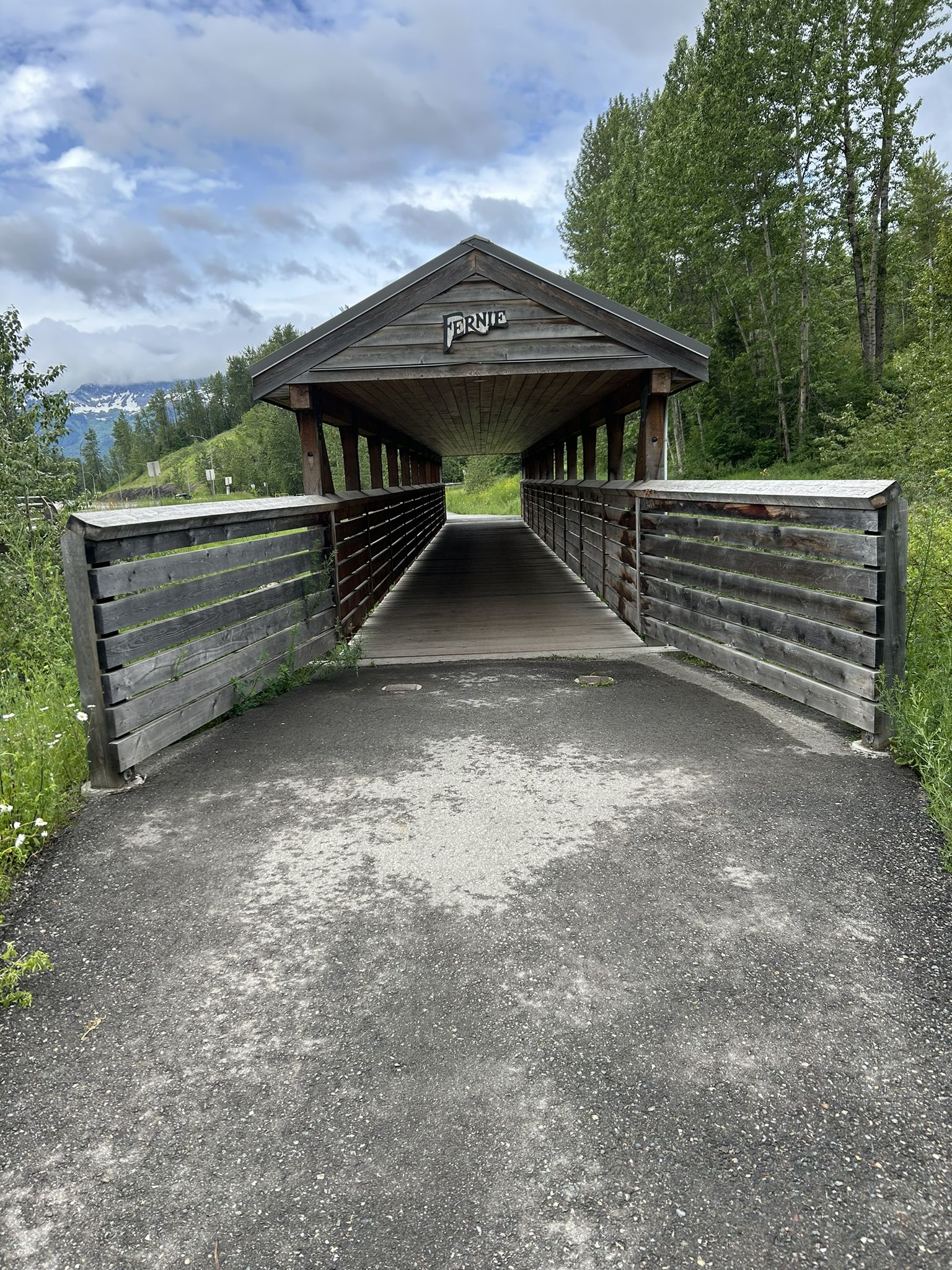 Entering Fernie