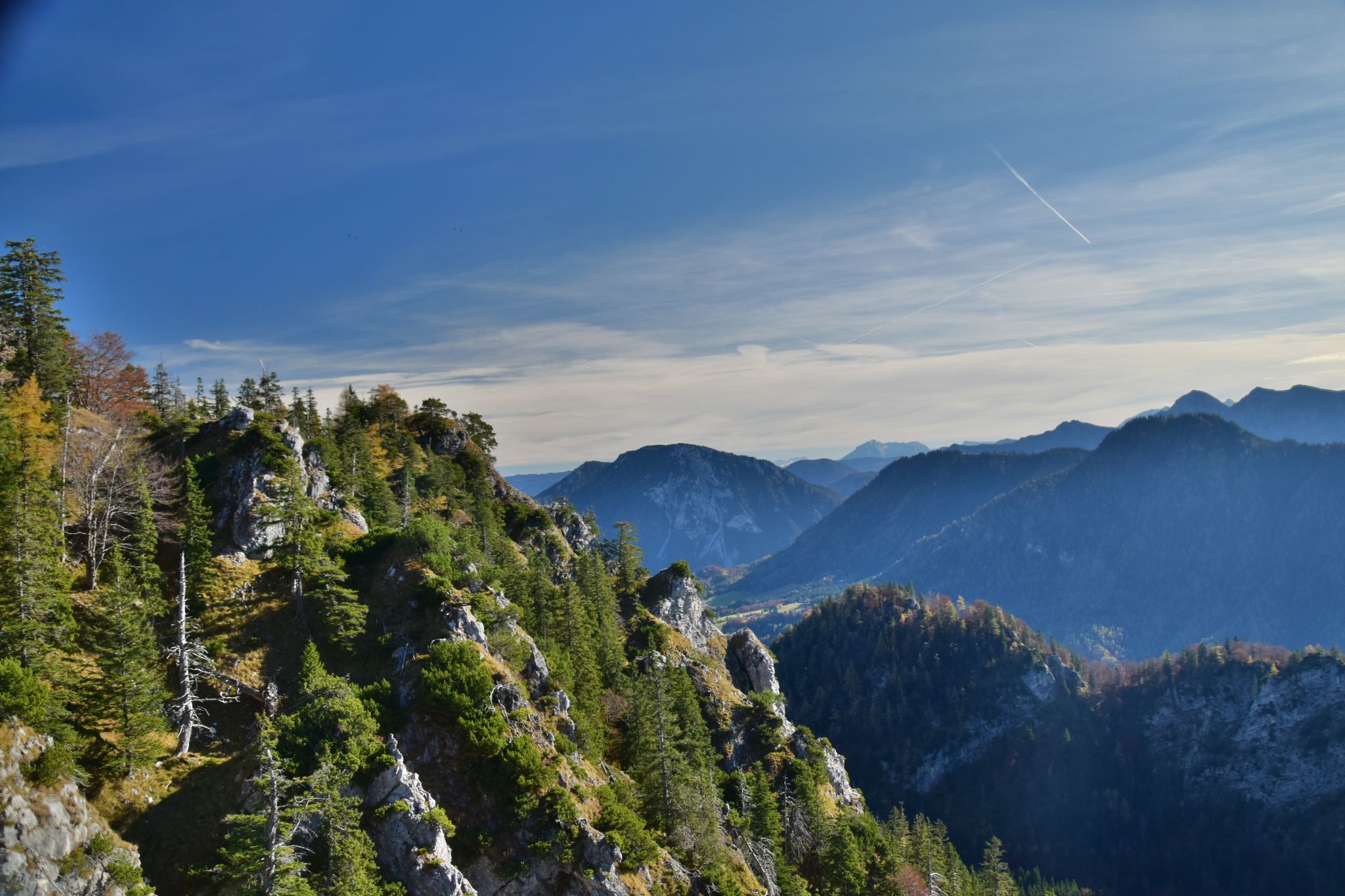 Blick zum Rauschberg und Unternberg