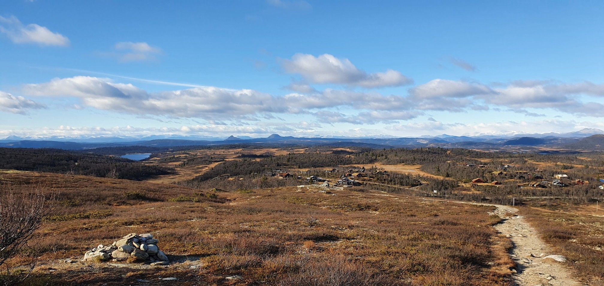 utsikt mot valdresflya