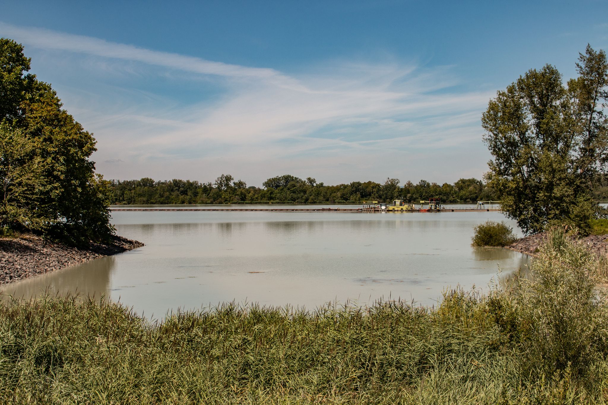 Kiessee ggü. der Pumpstation