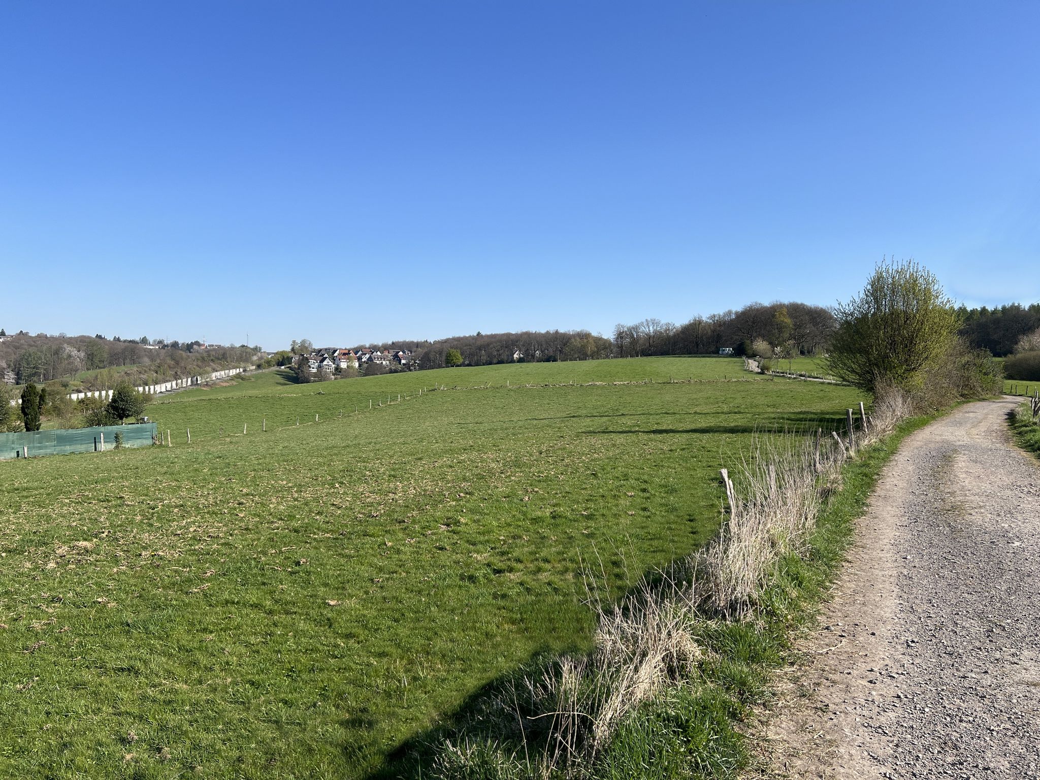 Weg zum Weiler Grenzwall
