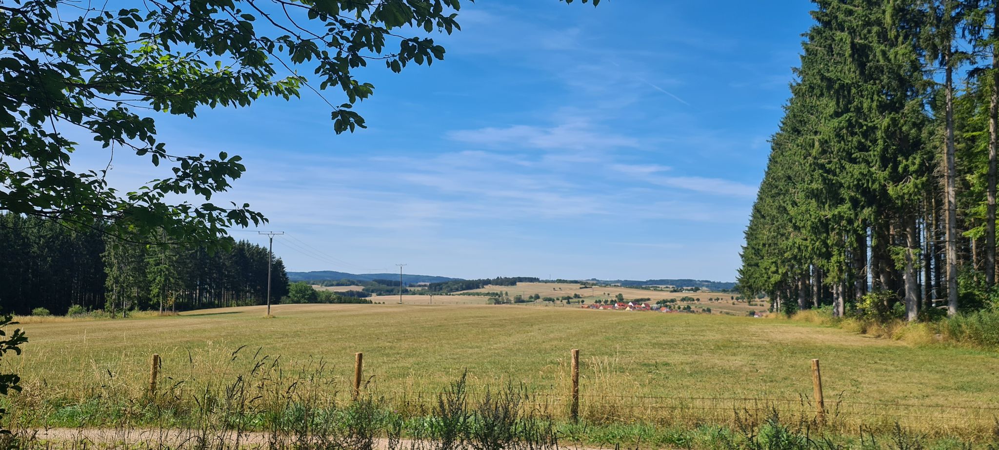 nochmal ein Blick über`s weite Land