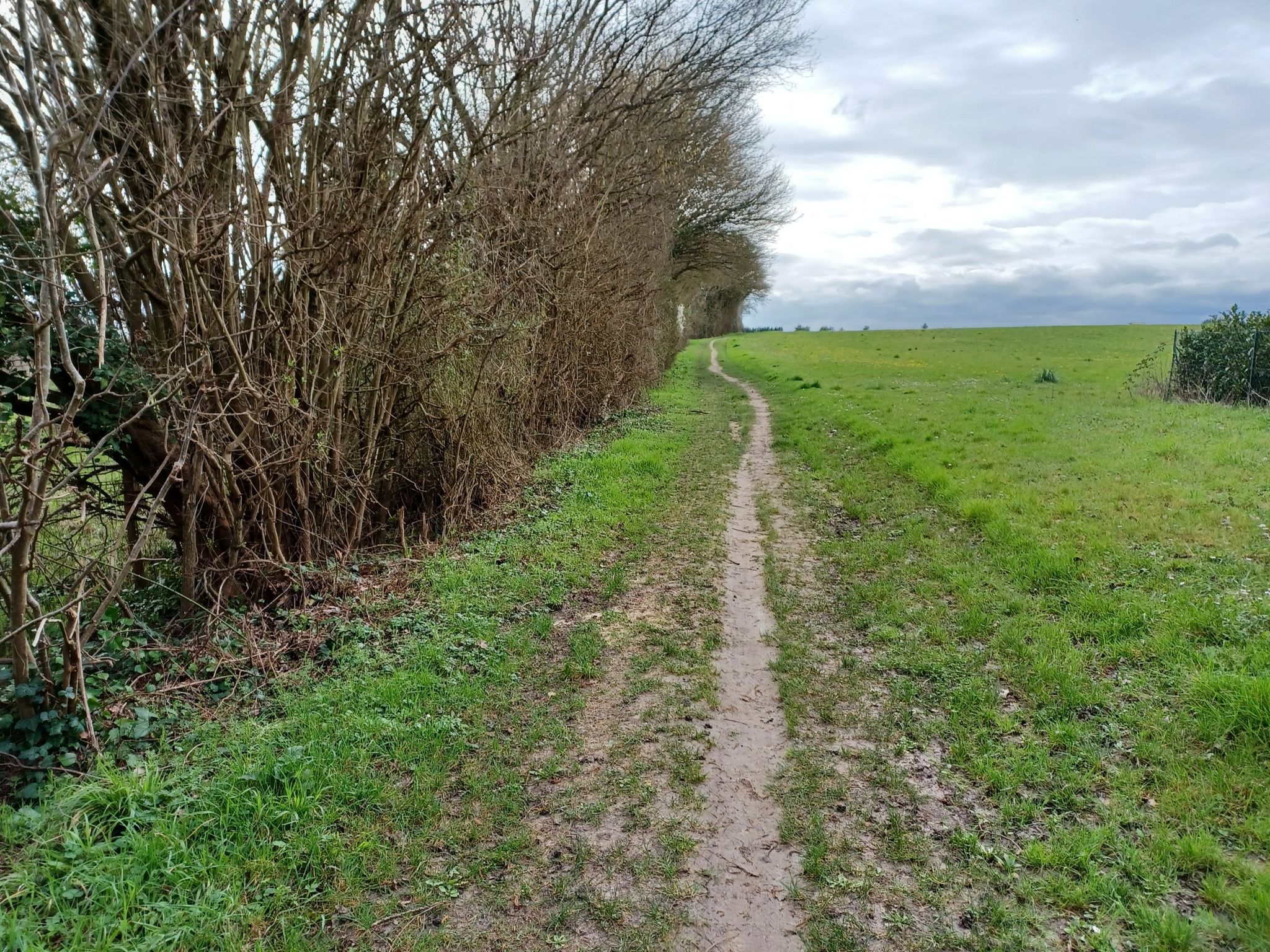 c'est parti par le sentier ouest