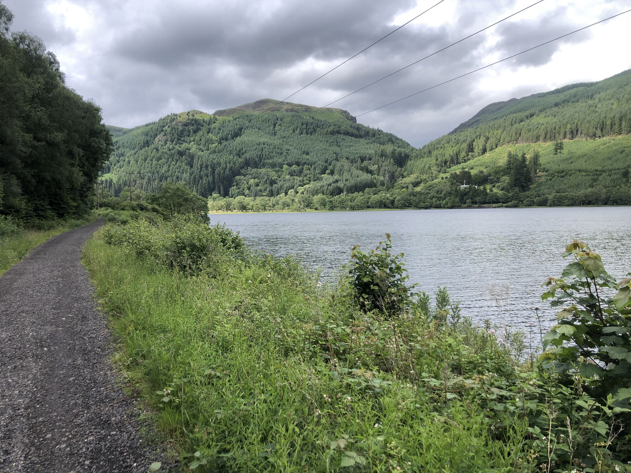 Am Loch Lubnaig entlang