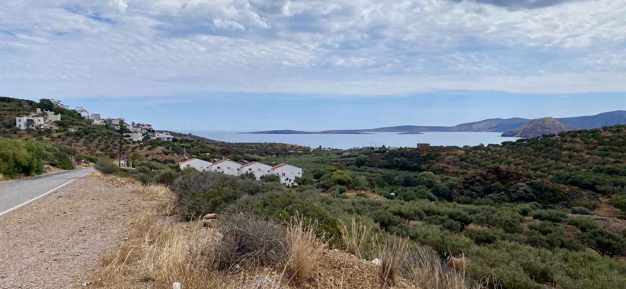 Blick auf unsere Bucht (Kouremenos) bei Palekastro