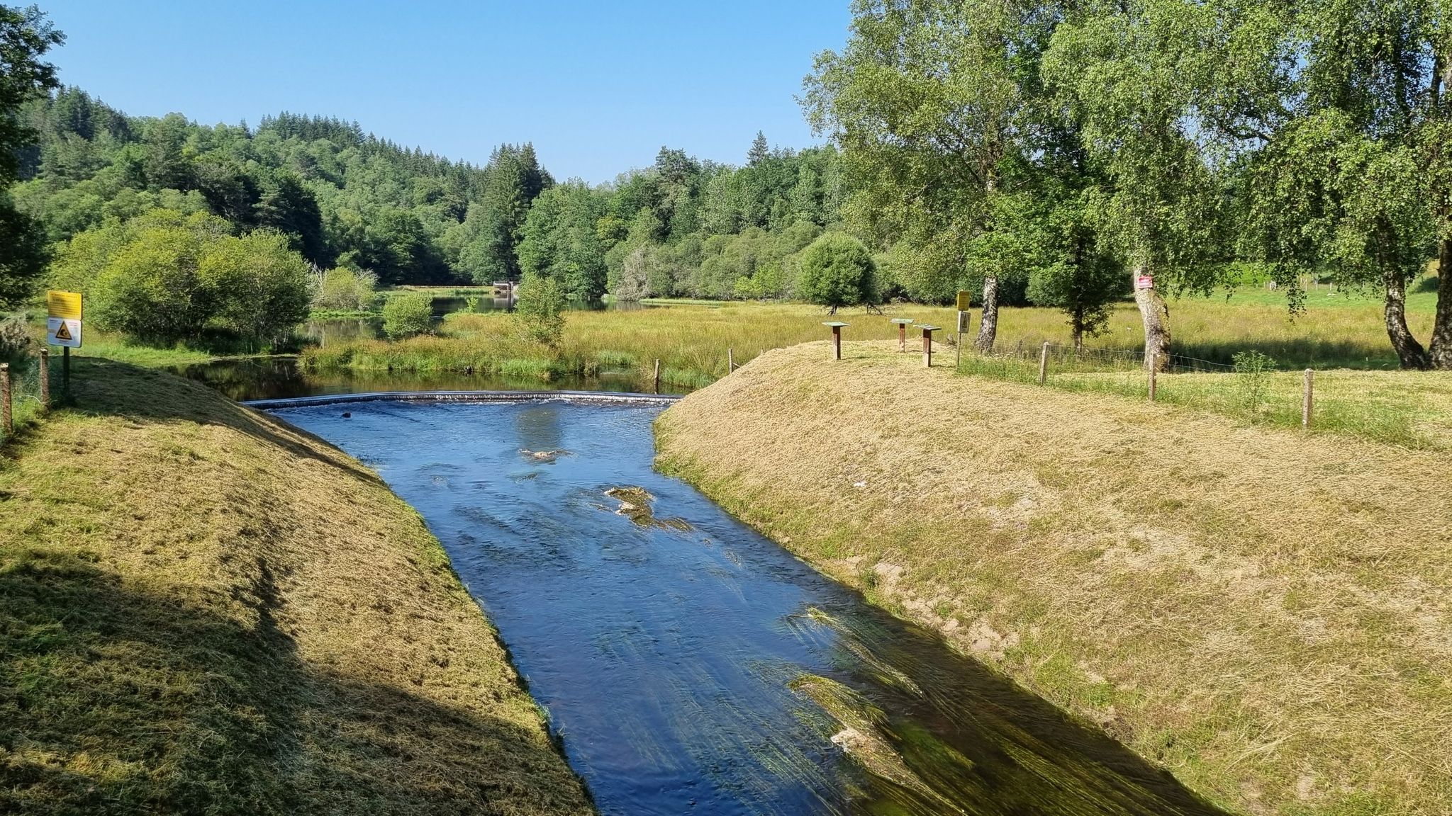 Le lac de Servières