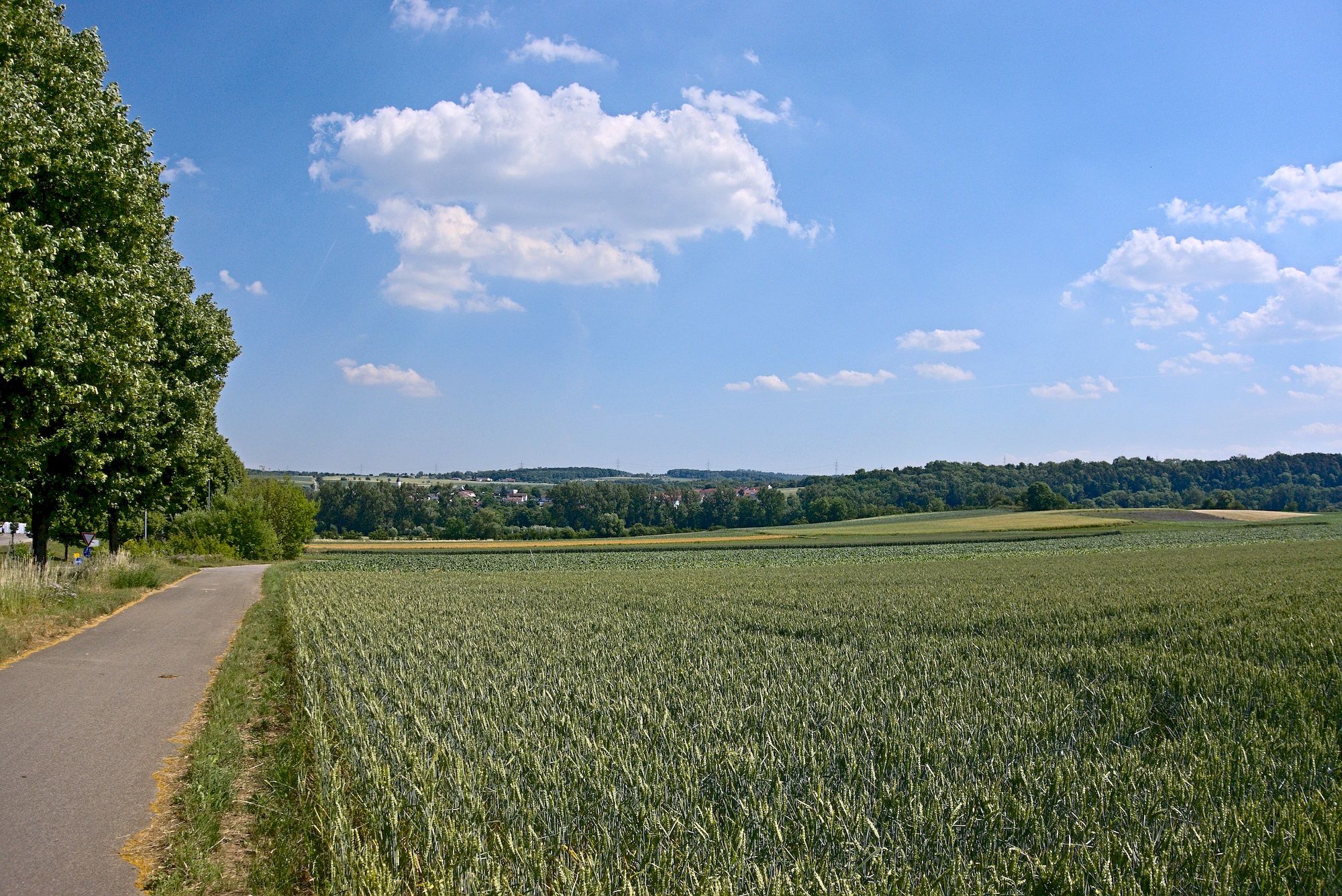 Wir verlassen Vaihingen ...