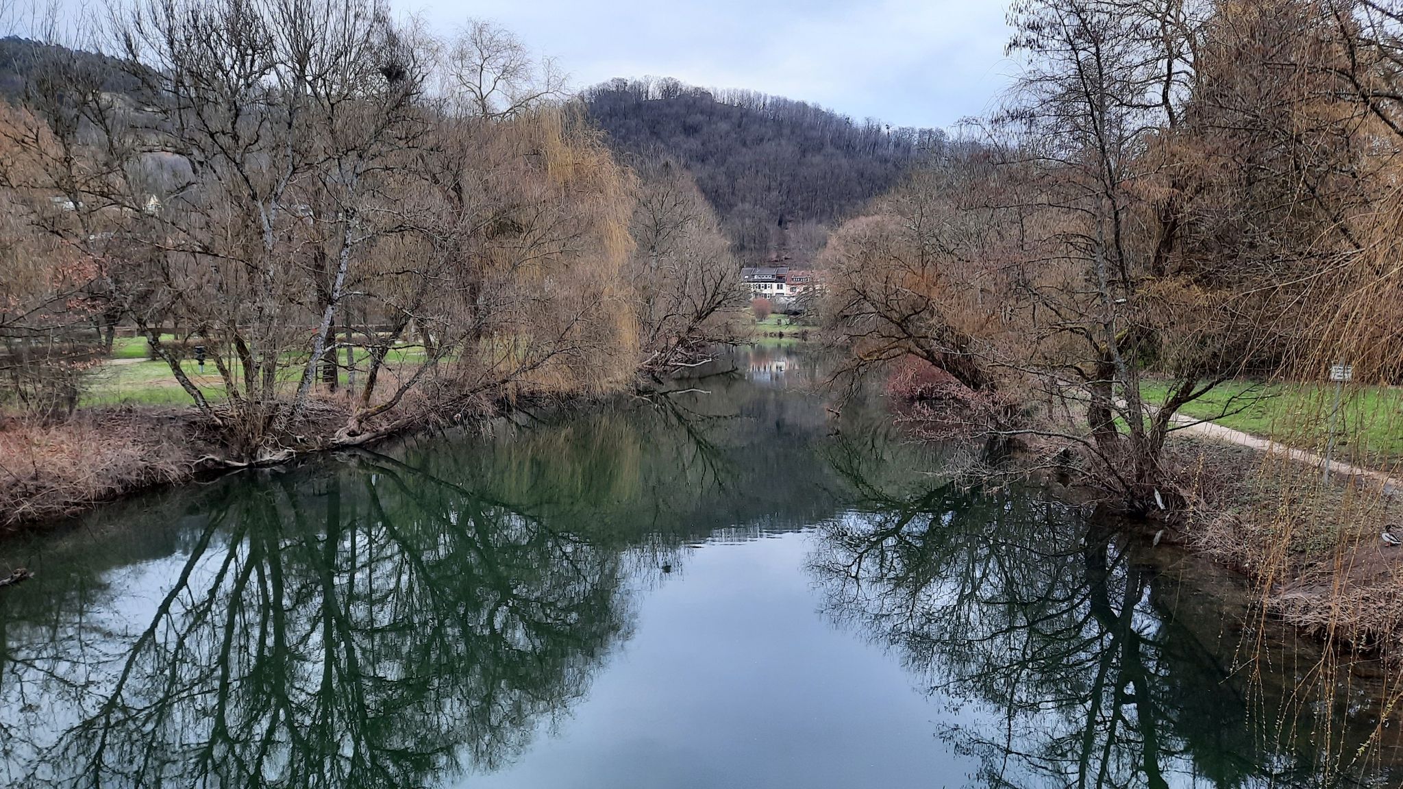 Nied, auf dem Gipfel die Siersburg