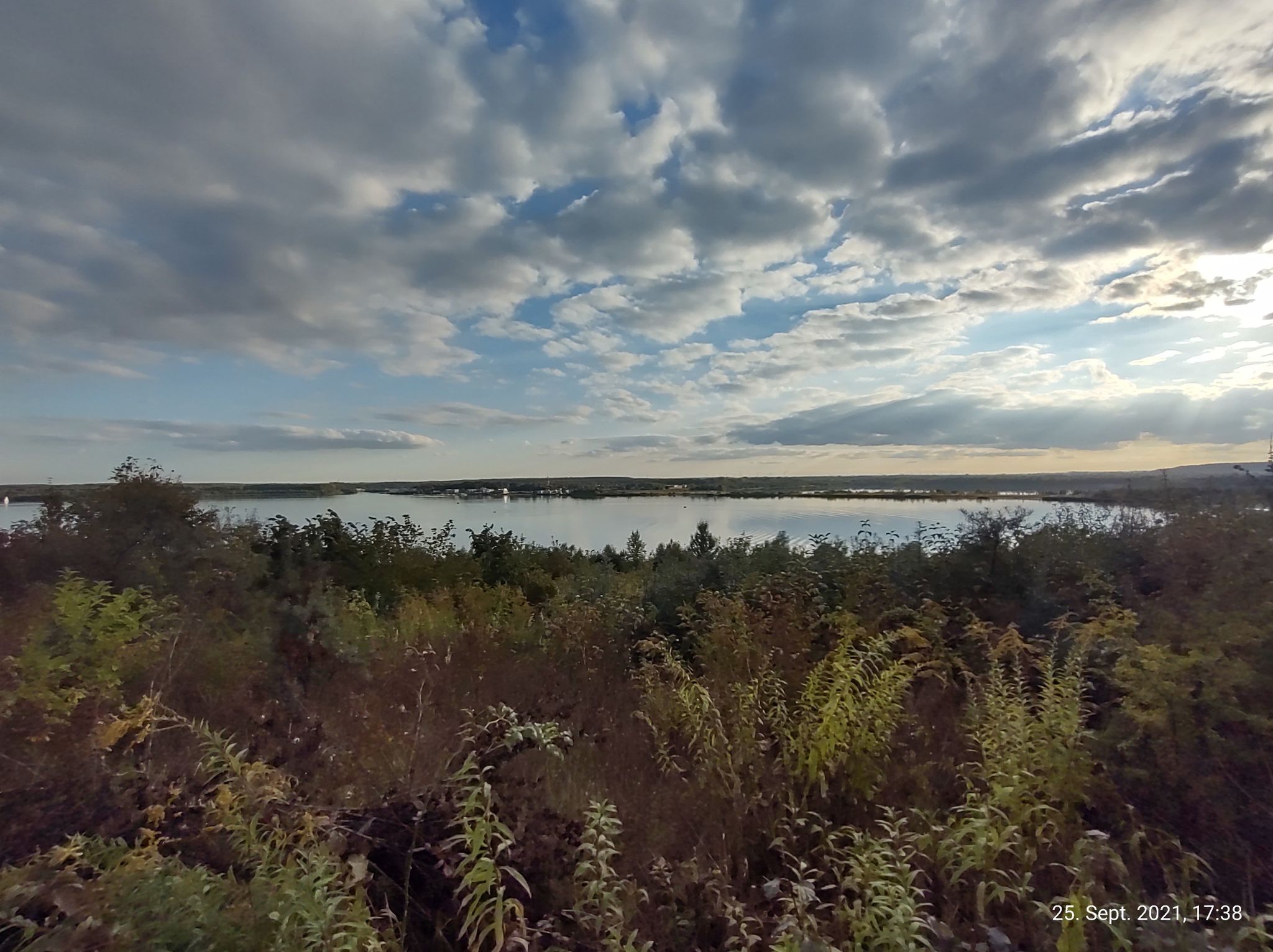 Blick auf den Hainer See