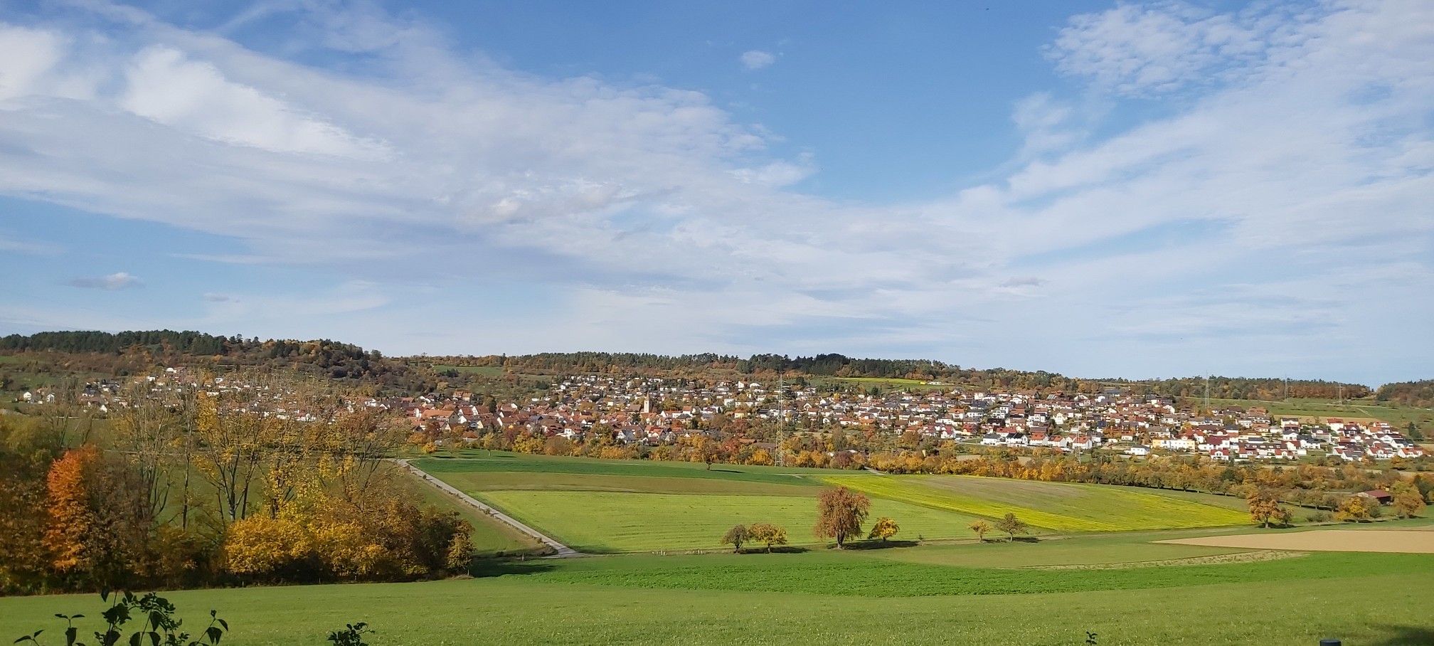 Blick auf Simmozheim