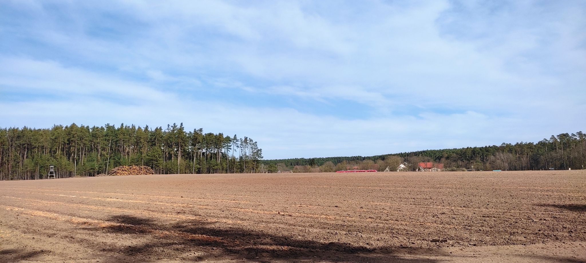 Ausblick u. Regionalbahn - bei Hofstetten
