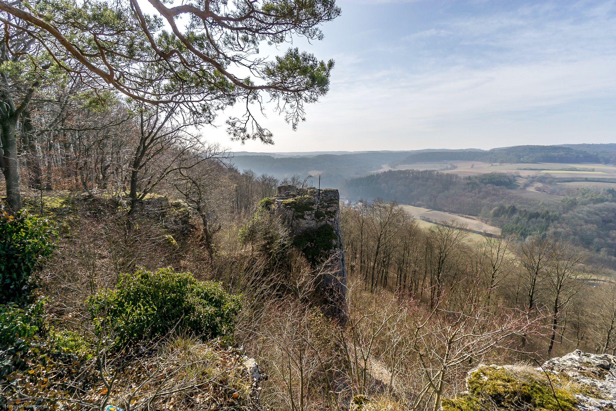Blick vom Pavillon nach Osten