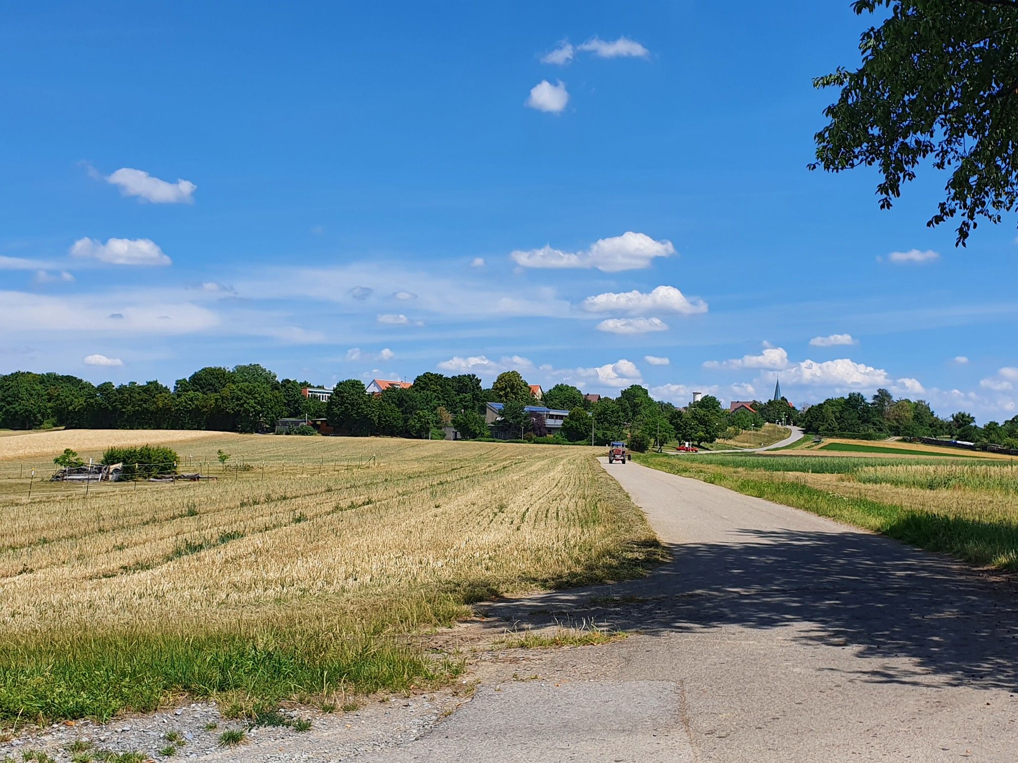 Blick auf Nußdorf