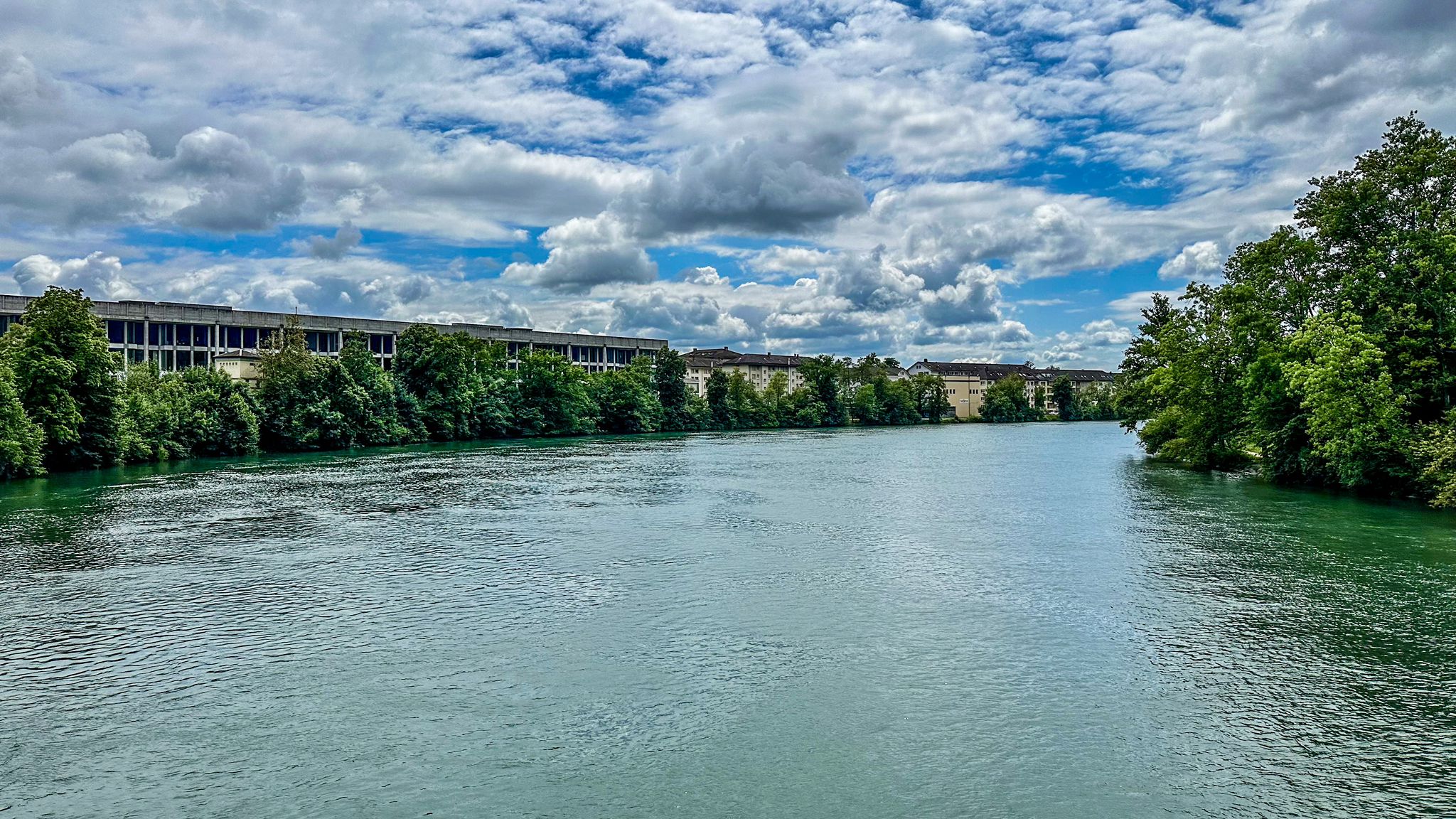 ...die Aare bei Solothurn...