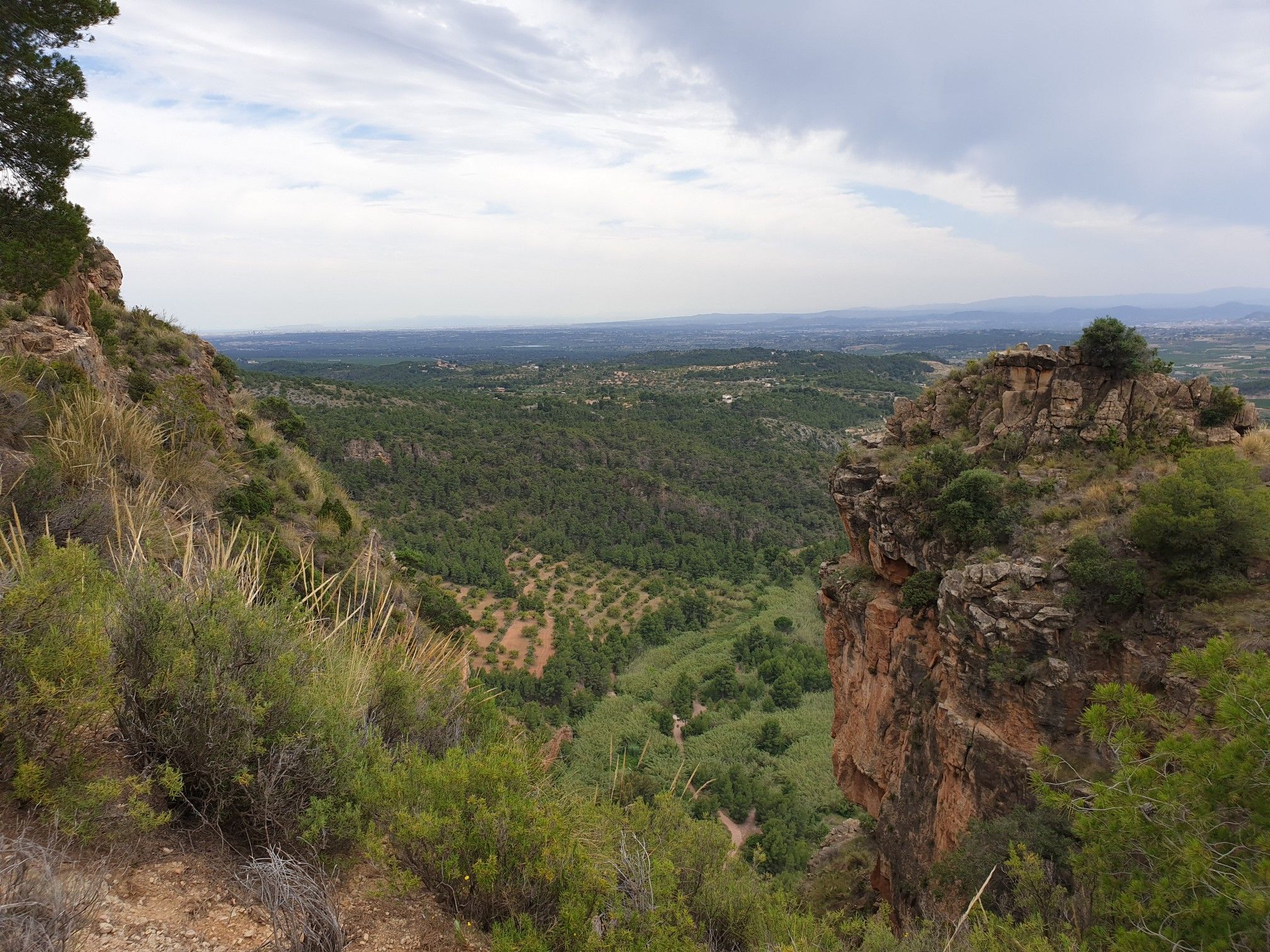 view to Valencia