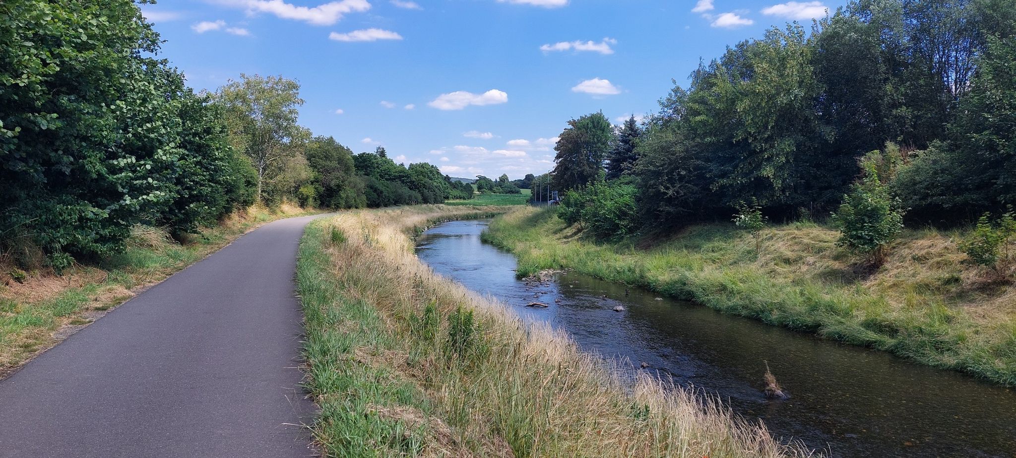 Elsterradweg bei Plauen