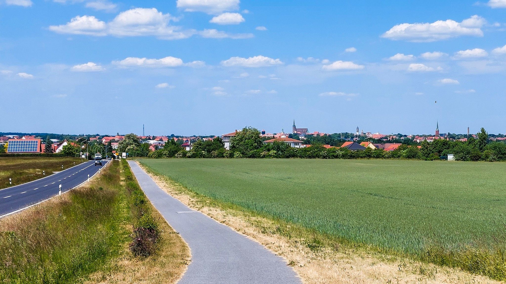 Blick auf Bautzen
