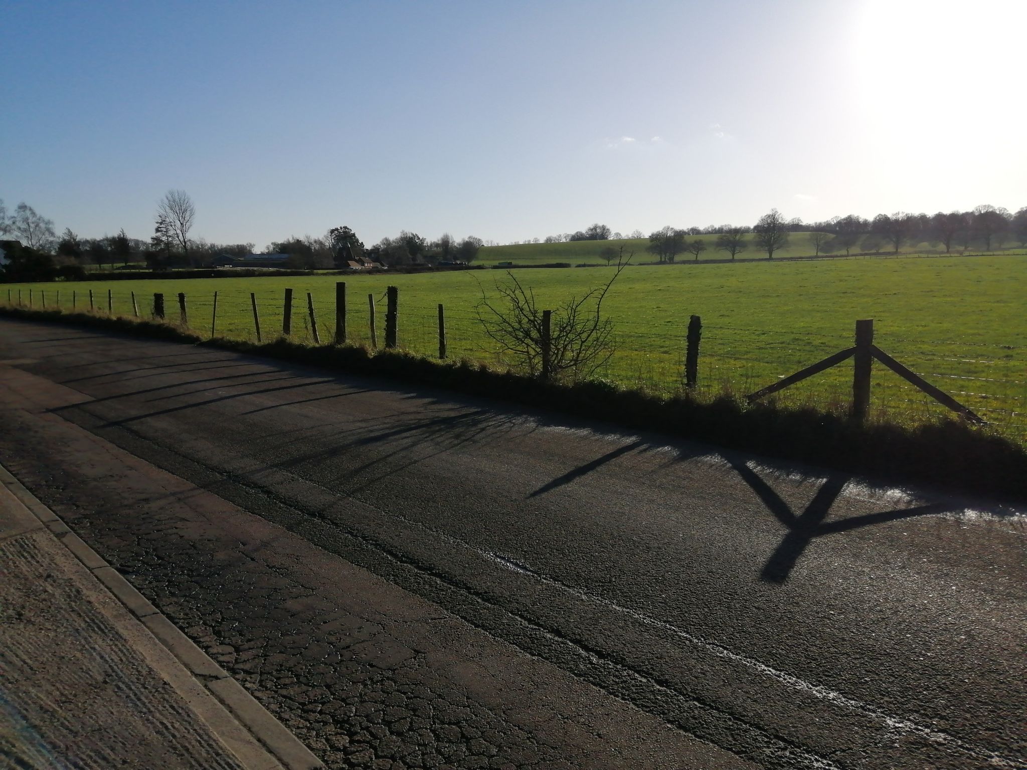 Nice fields pleasant road