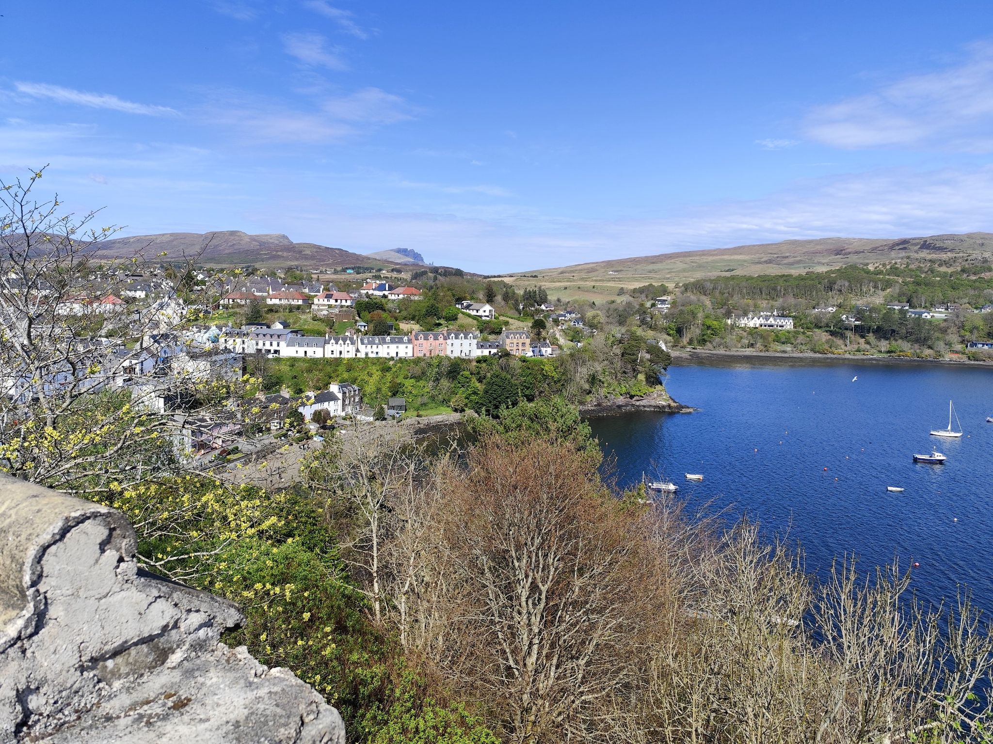 Blick auf Portree