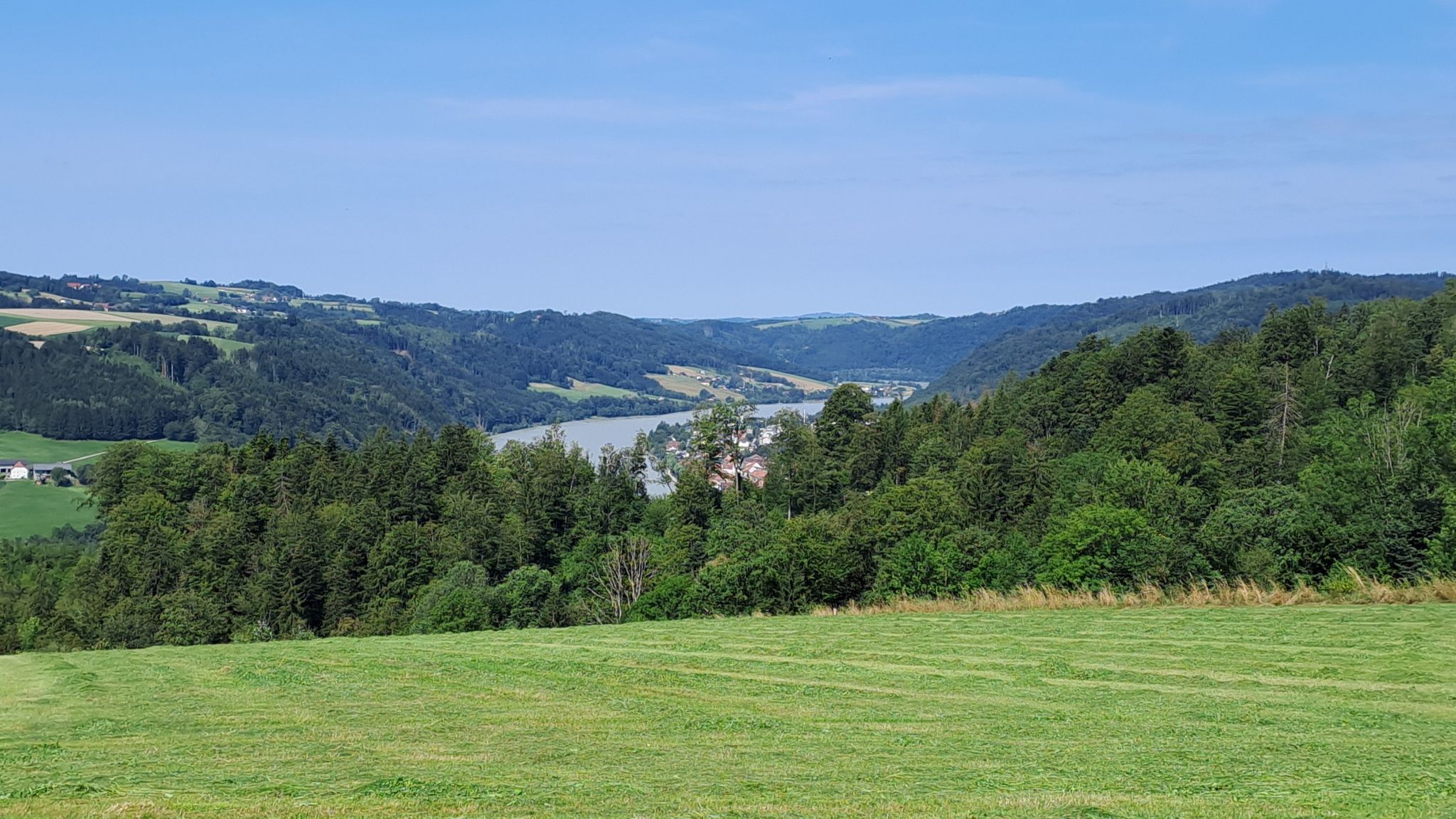 Donautal Richtung Obernzell