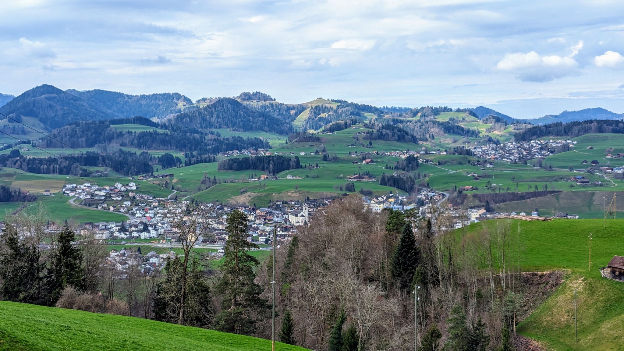 Blick auf Bütschwil