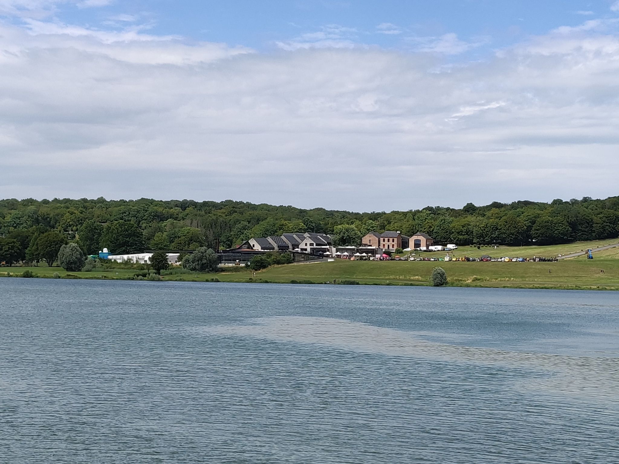 Vue sur le cœur de station