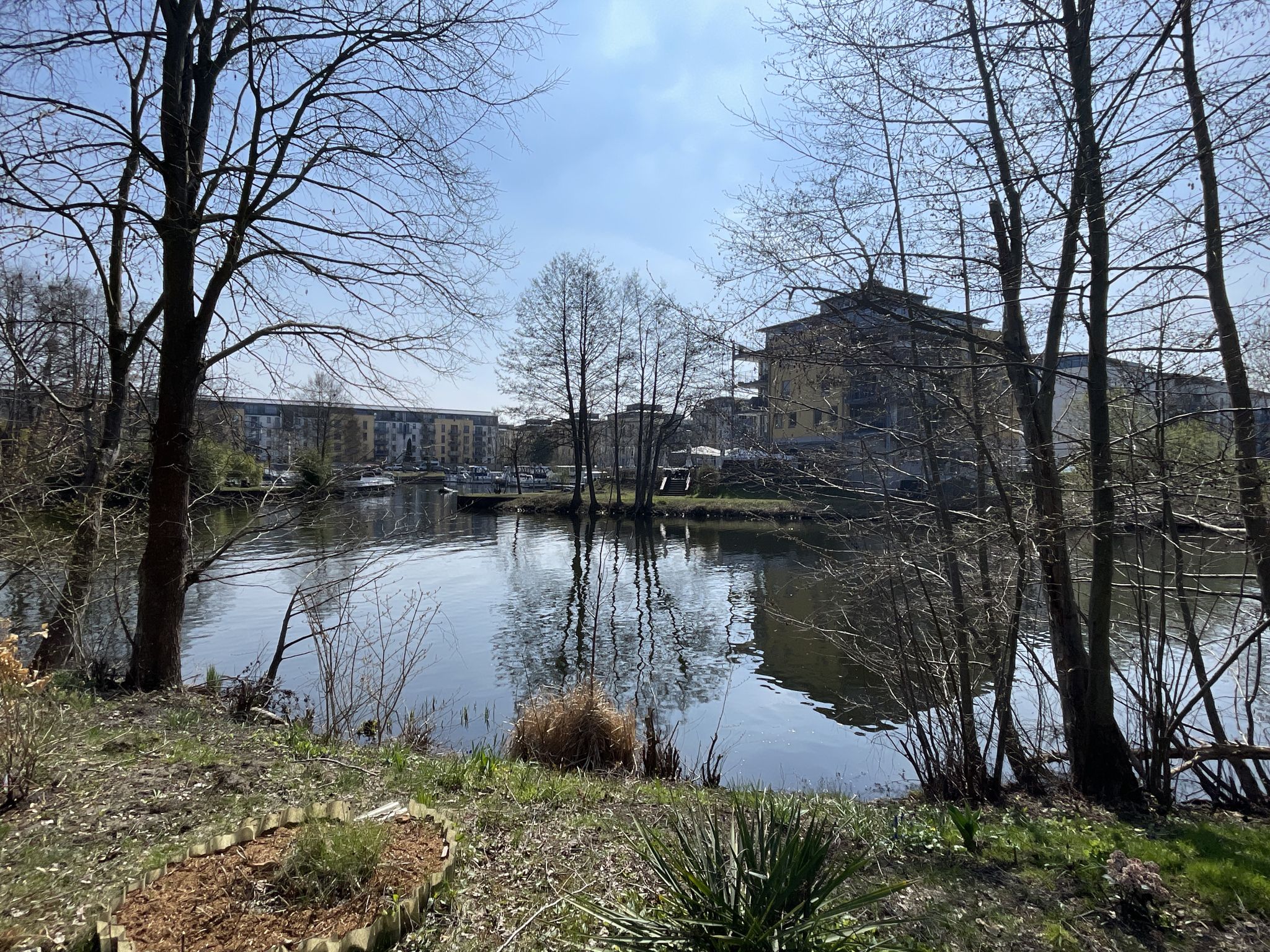 Yachthafen am Havelkanal in Nieder Neuendorf.