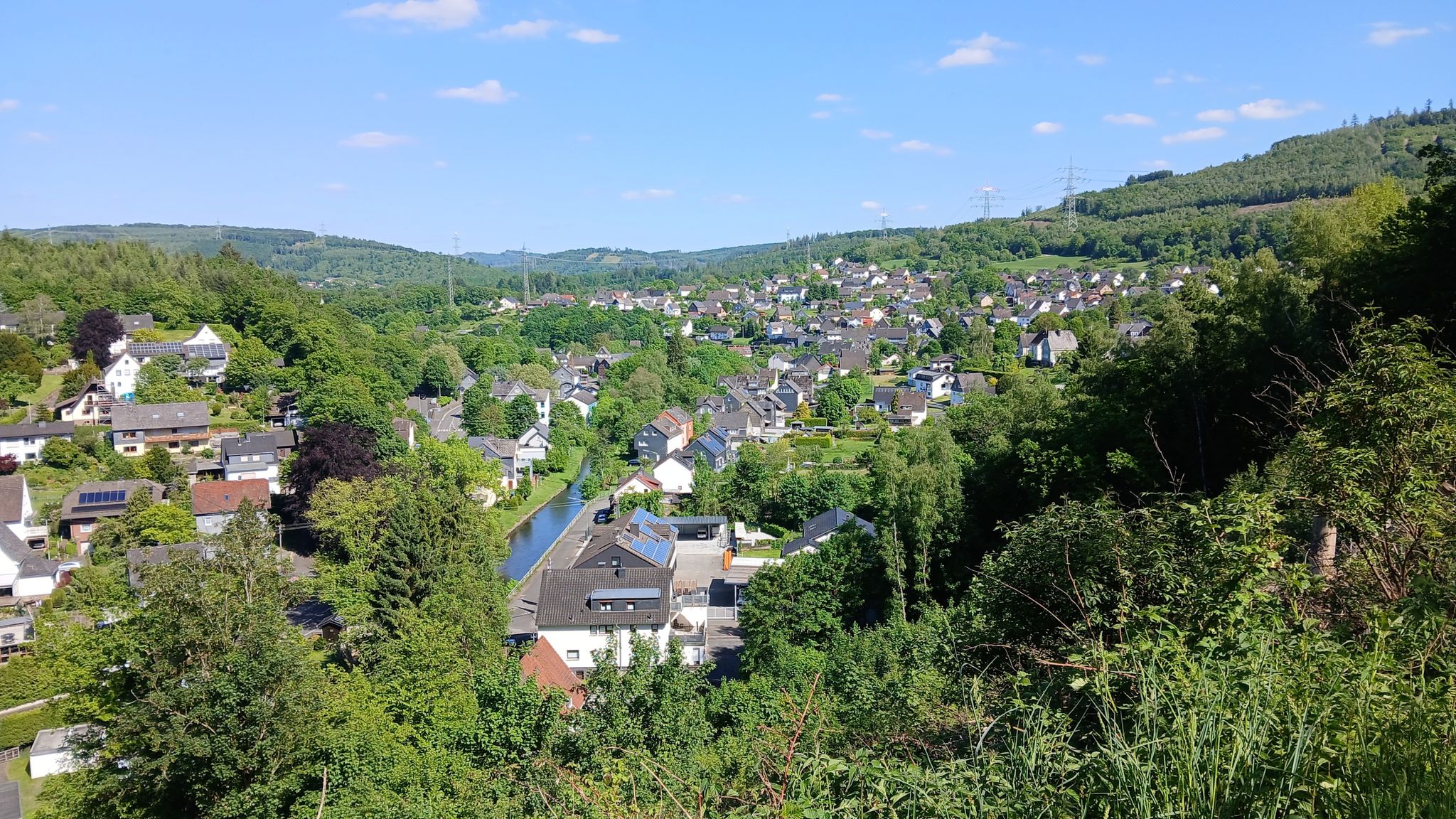 Blick auf Heller und Alsdorf