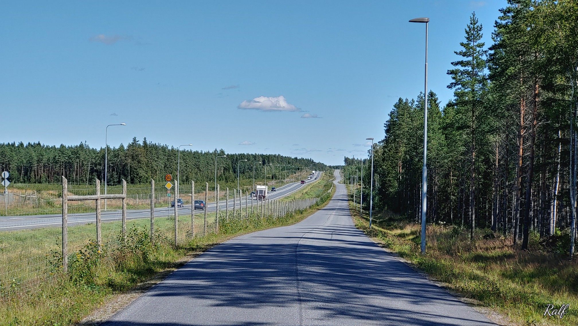der Weg, hier auf der rechten Spur bin ich allein 👌
