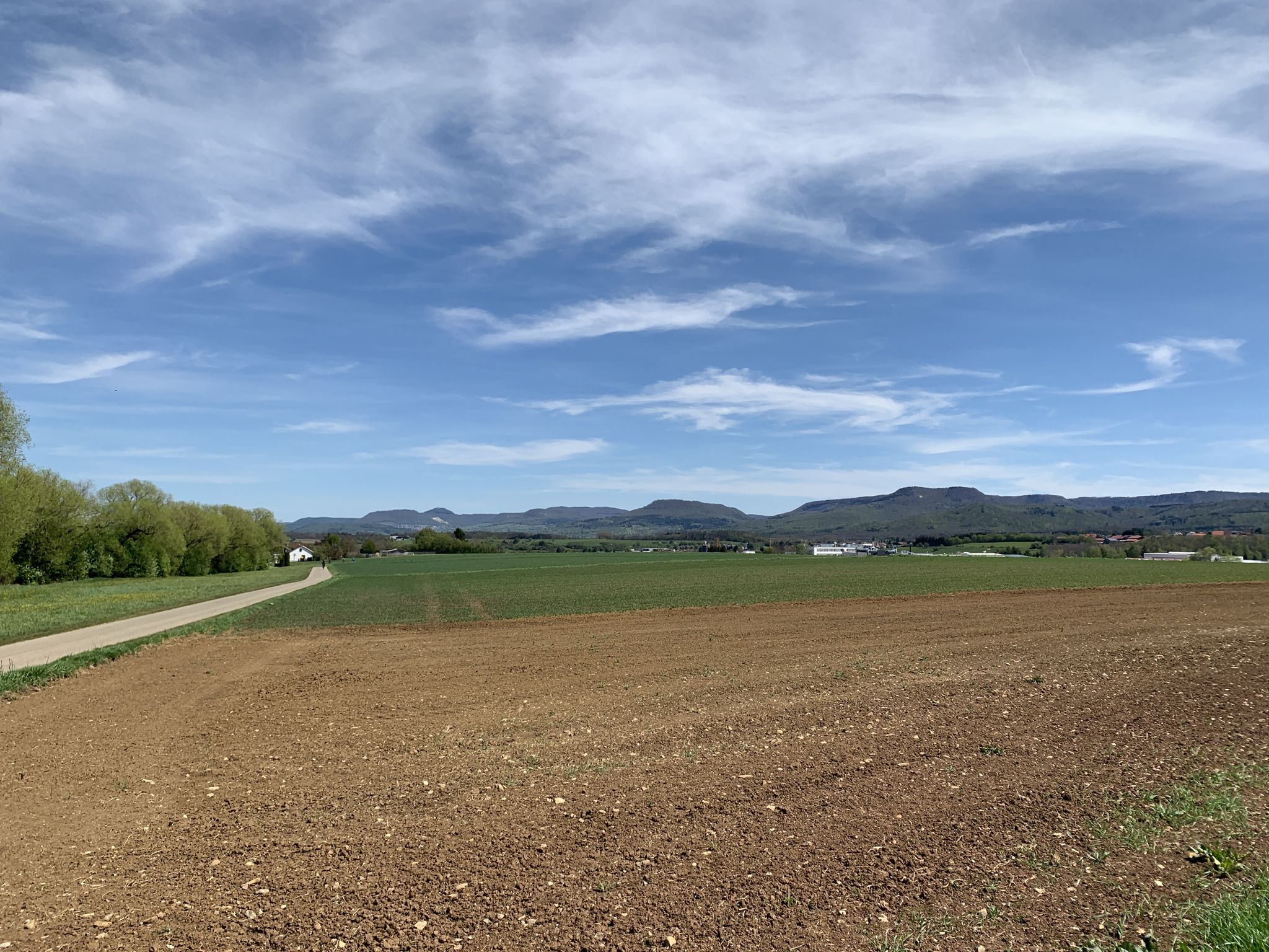 zwischen Bechtholzweiler und Bodelshausen