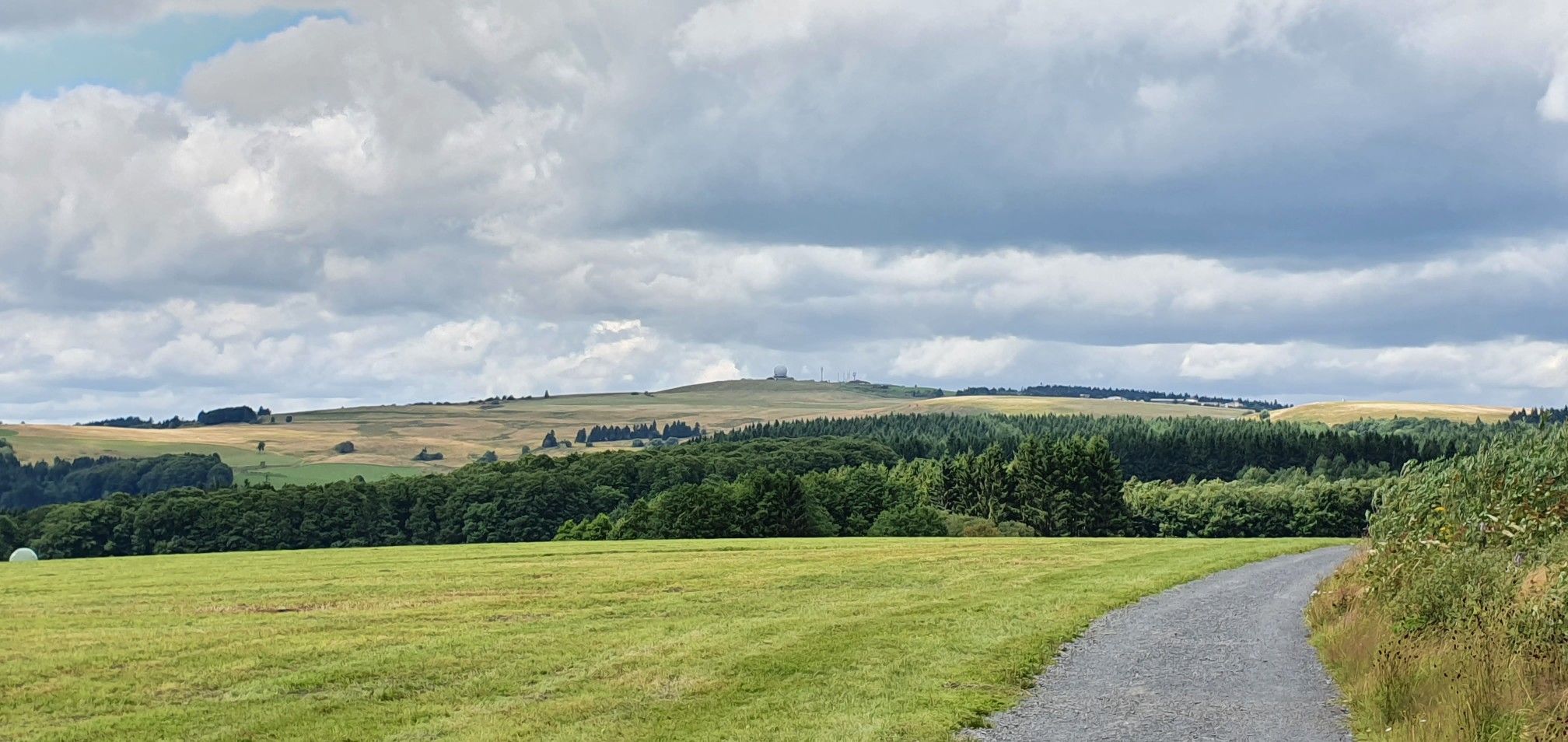 Blick auf die Wasserkuppe