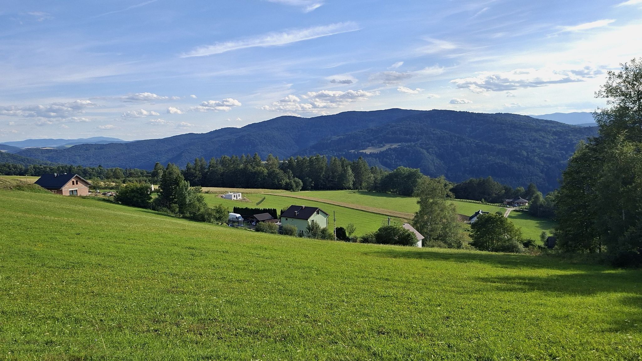 Ostatni widok, tym razem na Góry Lewockie.