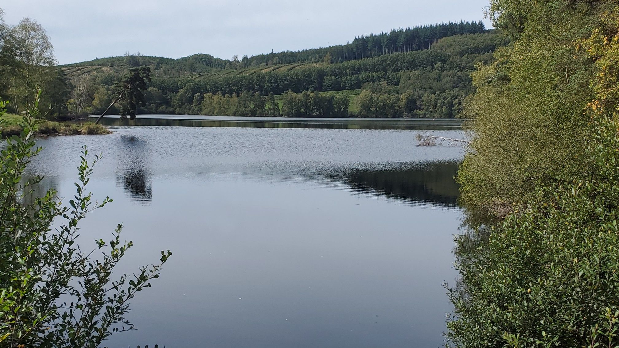vue sur lac
