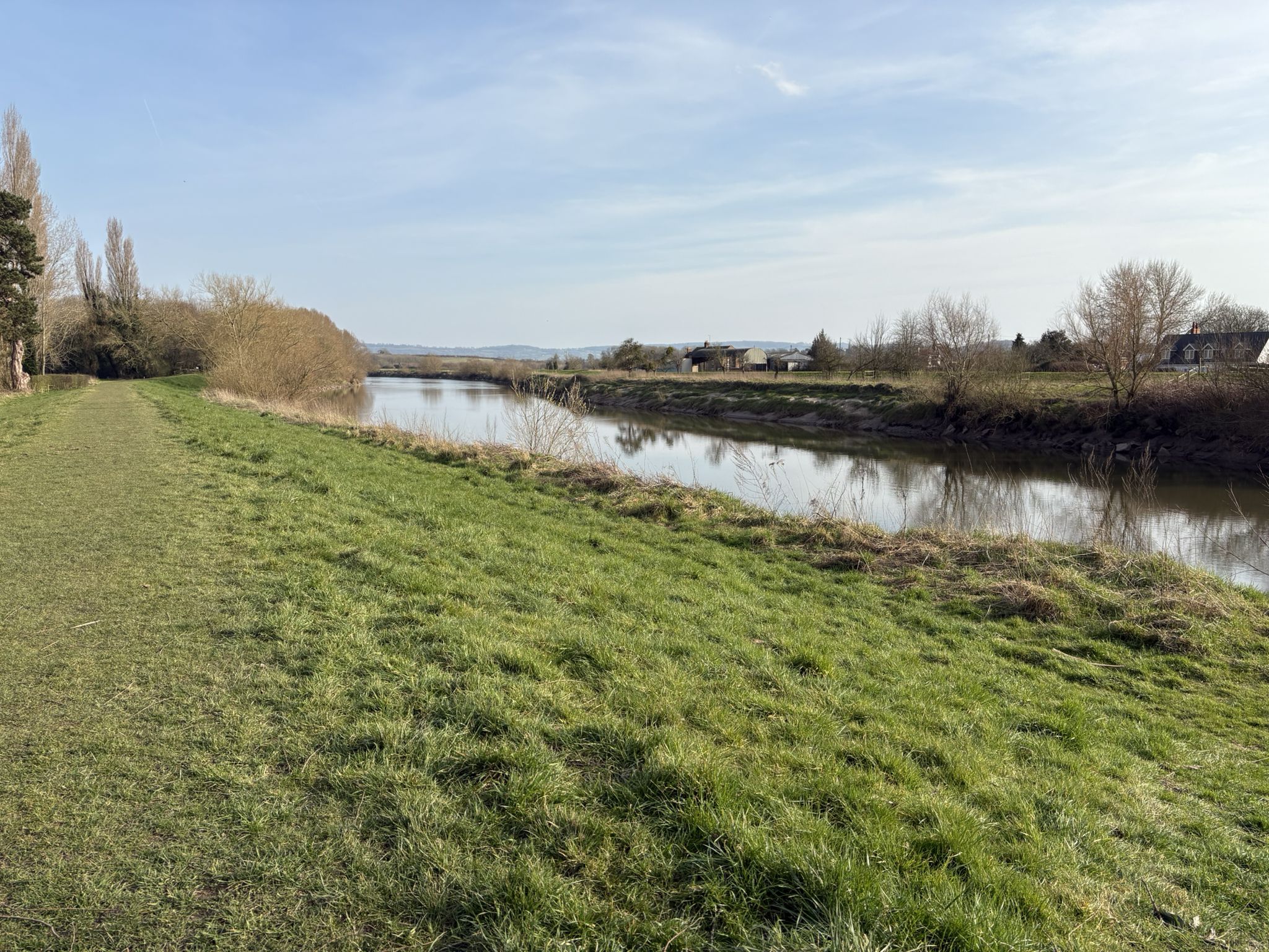 Looking upriver