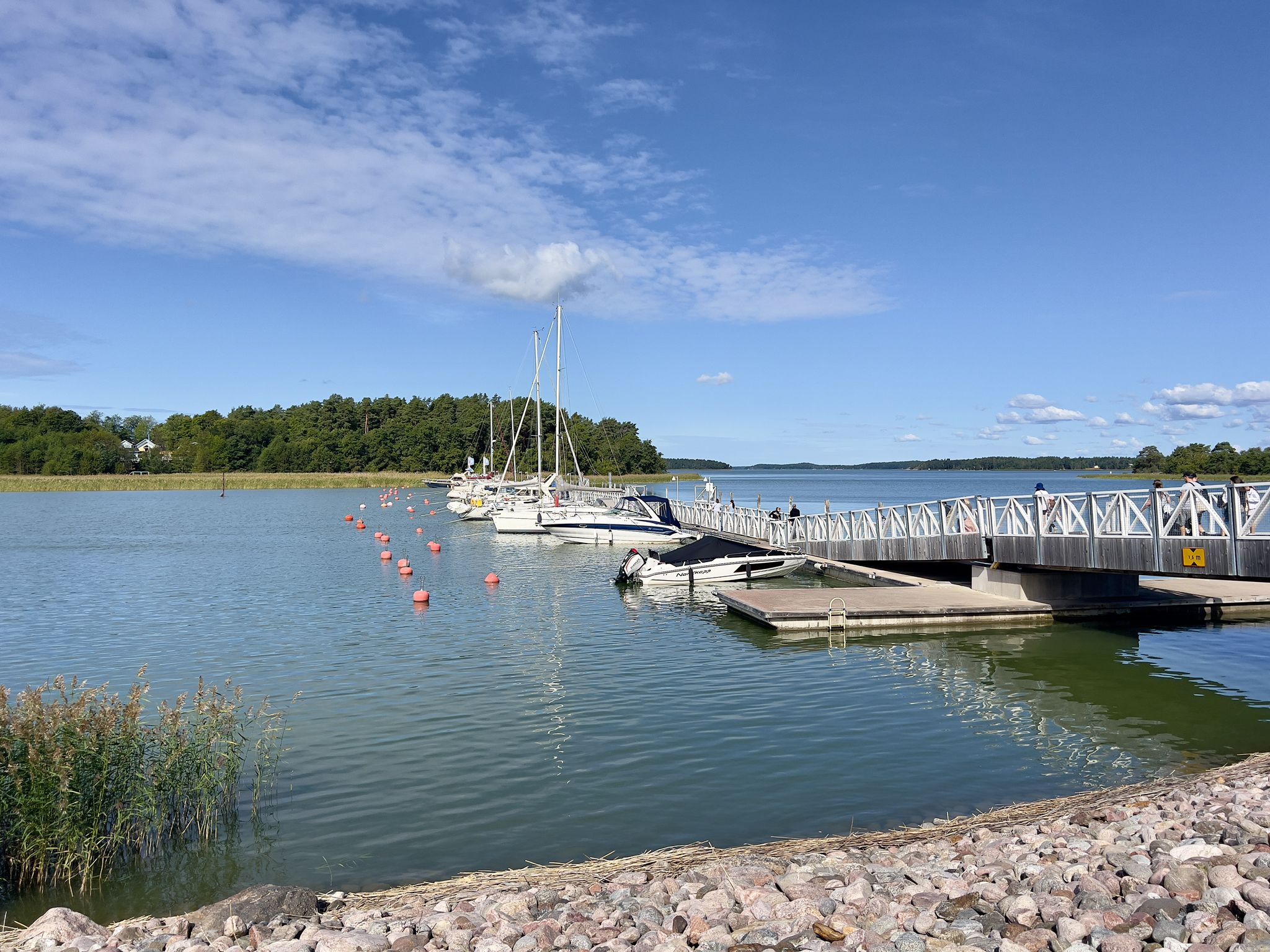 Der Steg zur Muminwelt