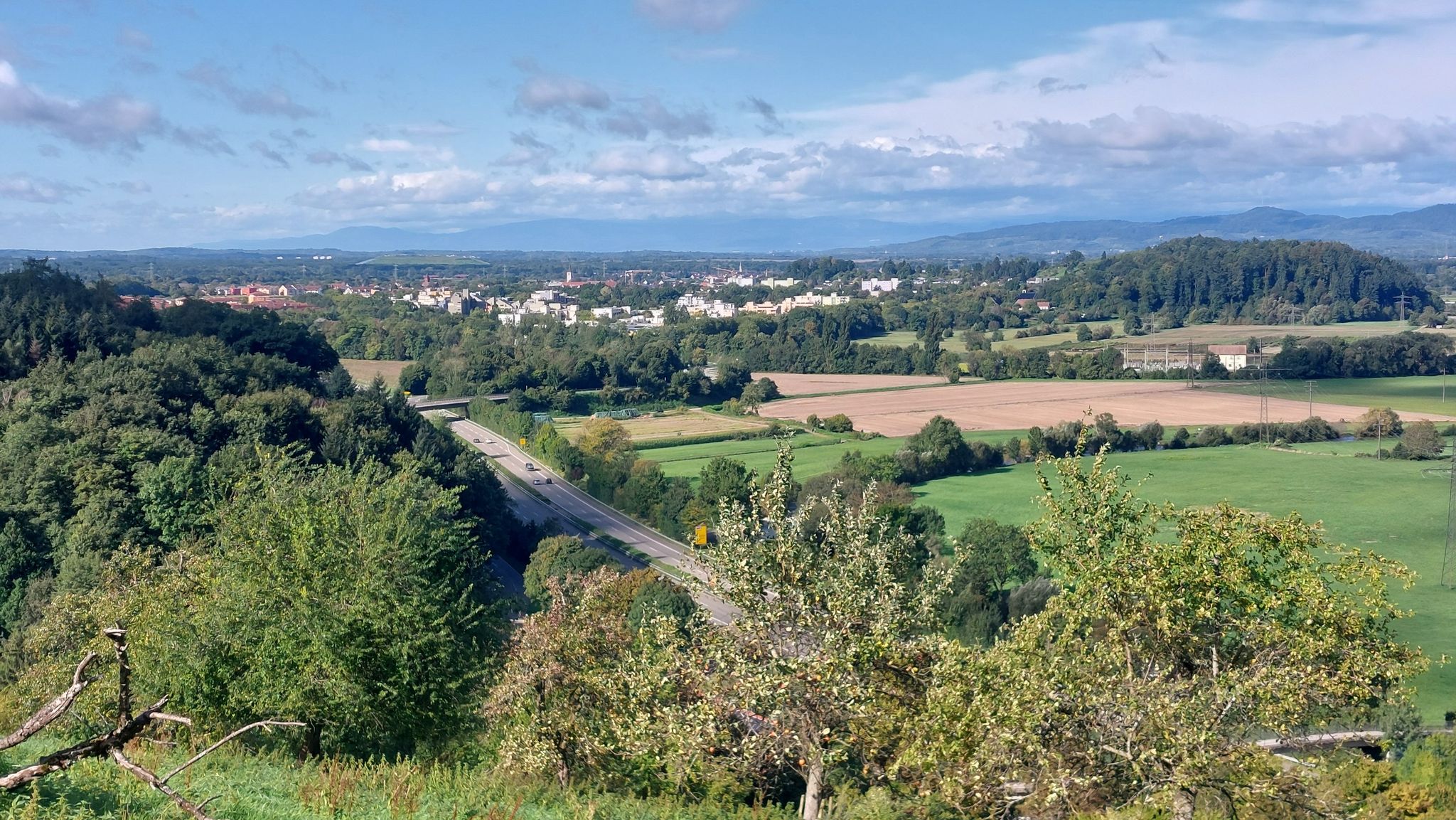 Denzlingen mit dem Mauracher Berg