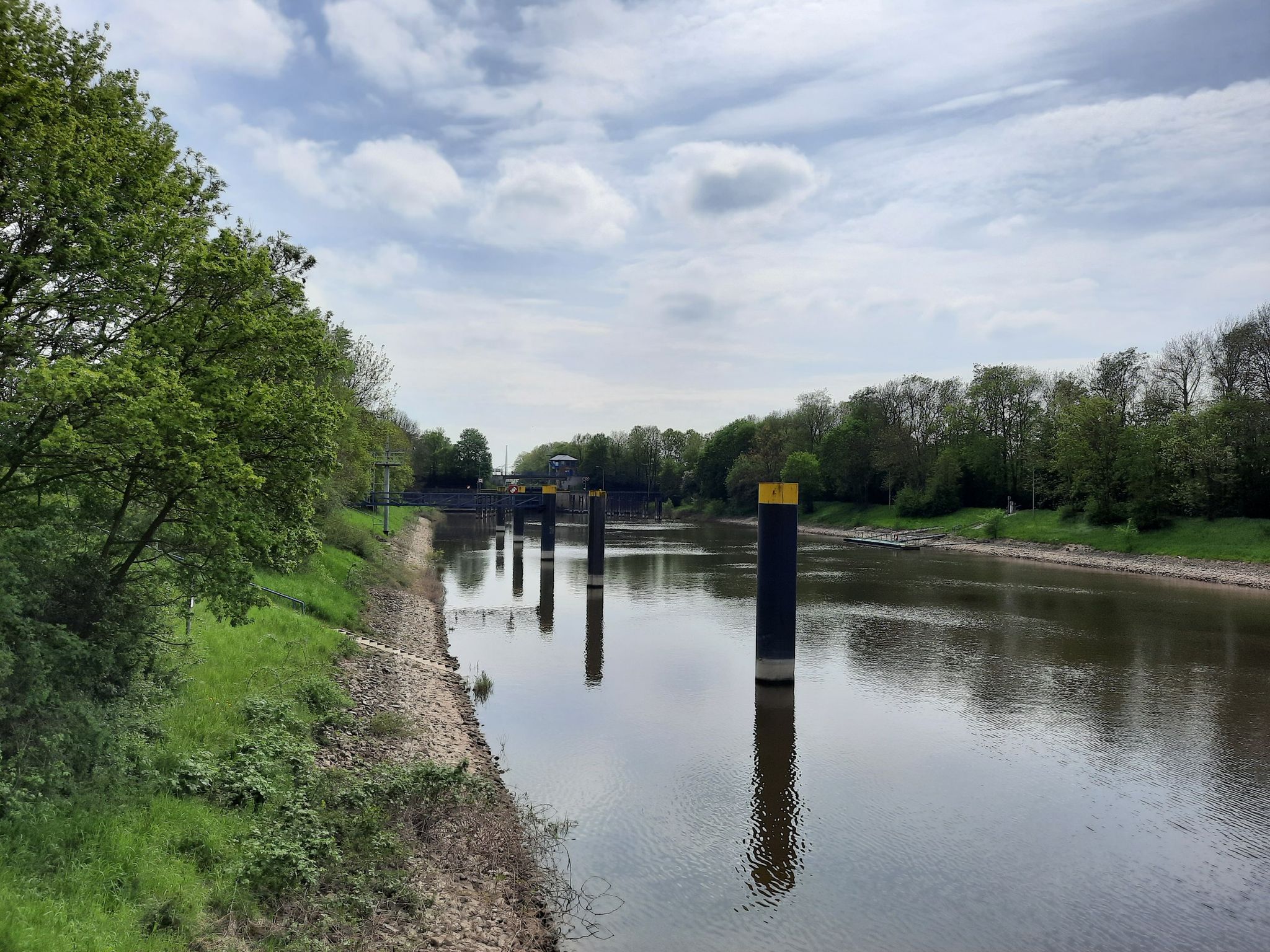Schleusenanlage, Stichkanal