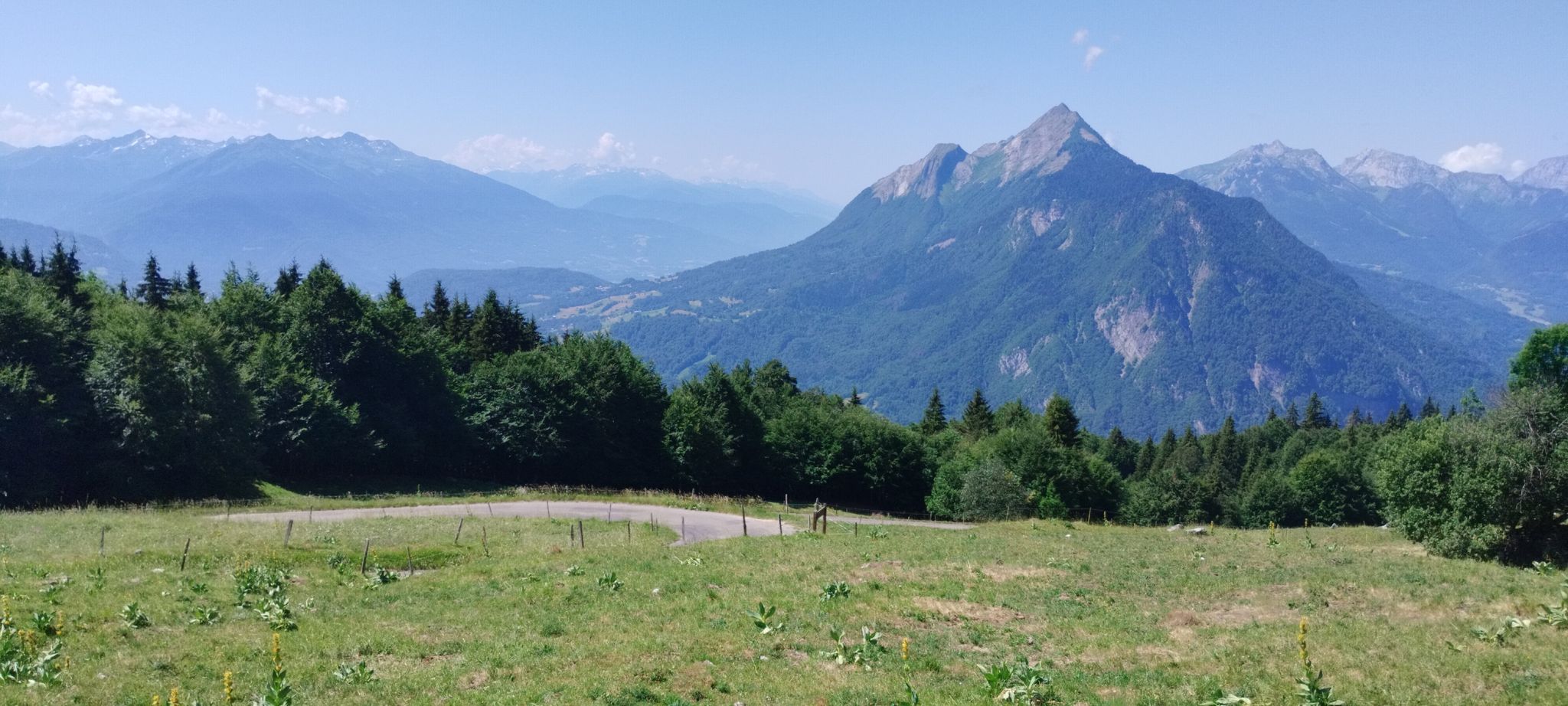 Aufstieg und Berge 